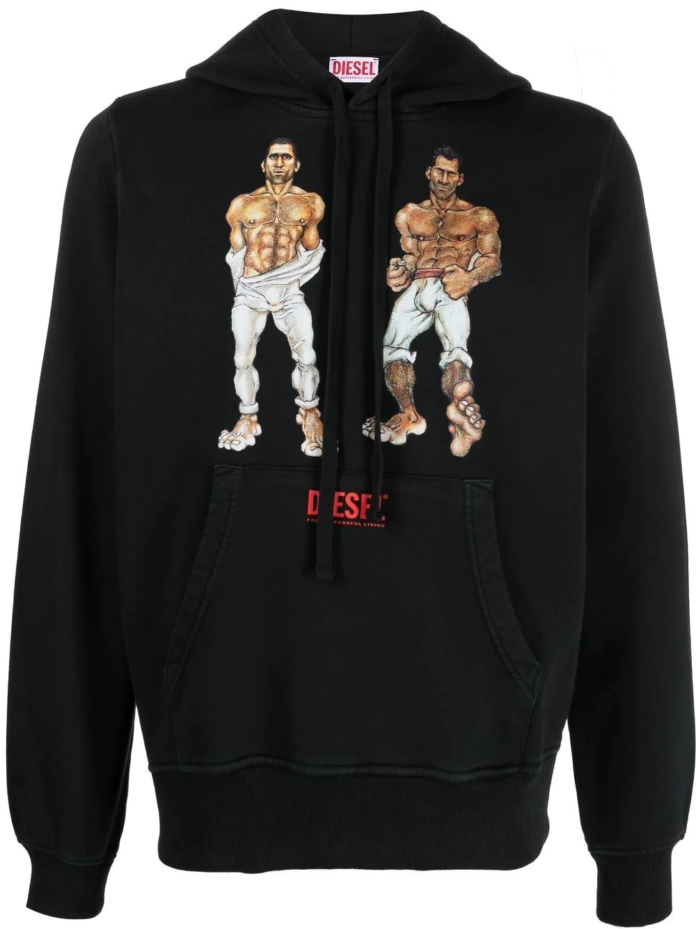 x ToFF graphic-print hoodie - 1