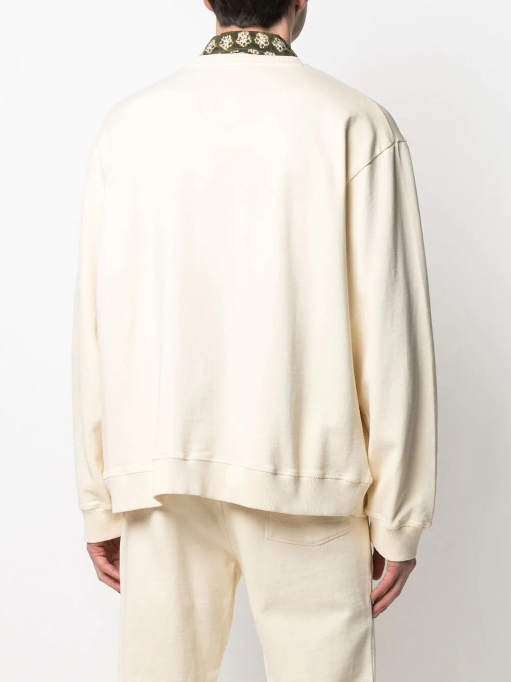 logo-embroidered sweatshirt - 5