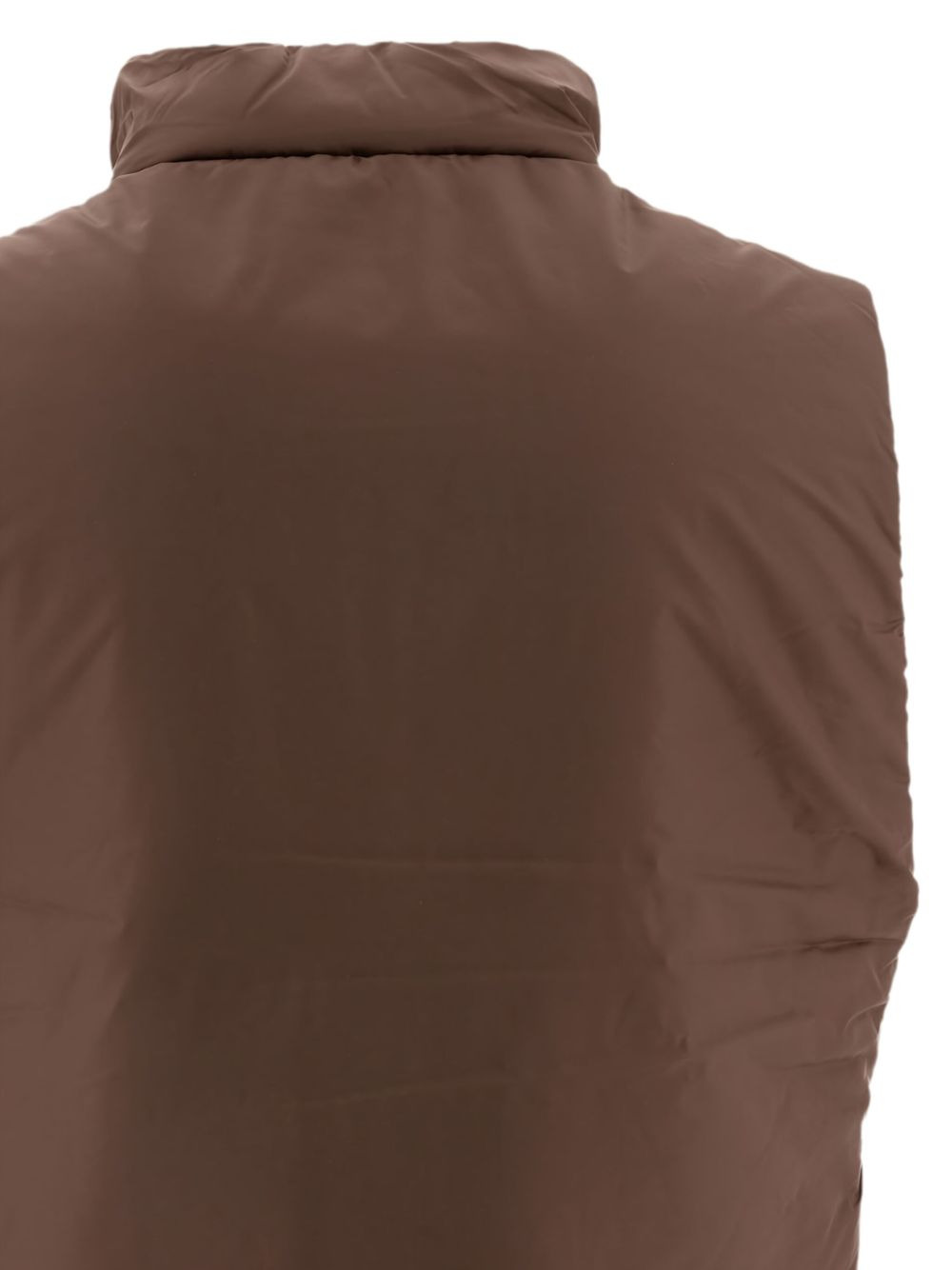 quilted snap-fastening vest - 3