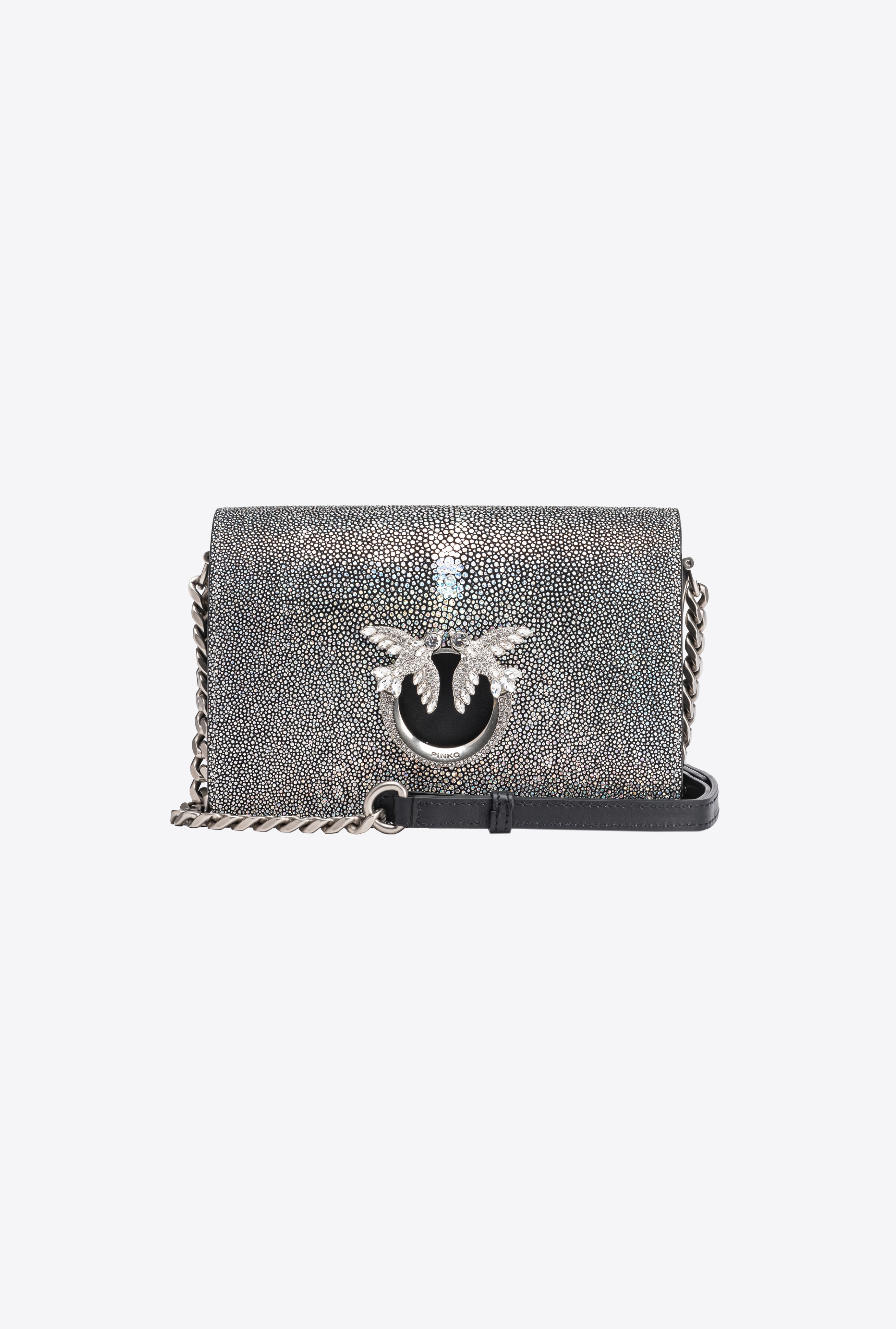 MINI LOVE BAG CLICK IN PINK BREED PINKO GALLERIA - 1