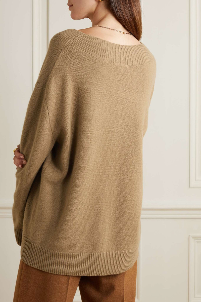 V 목 draped-sleeve 점퍼 3