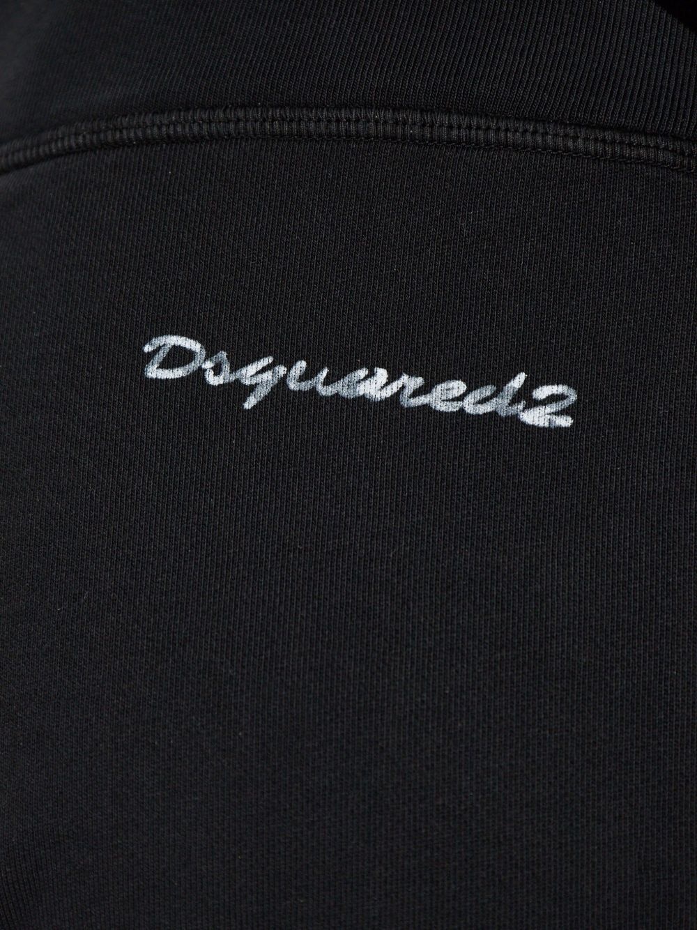 logo-embroidered track pants - 5