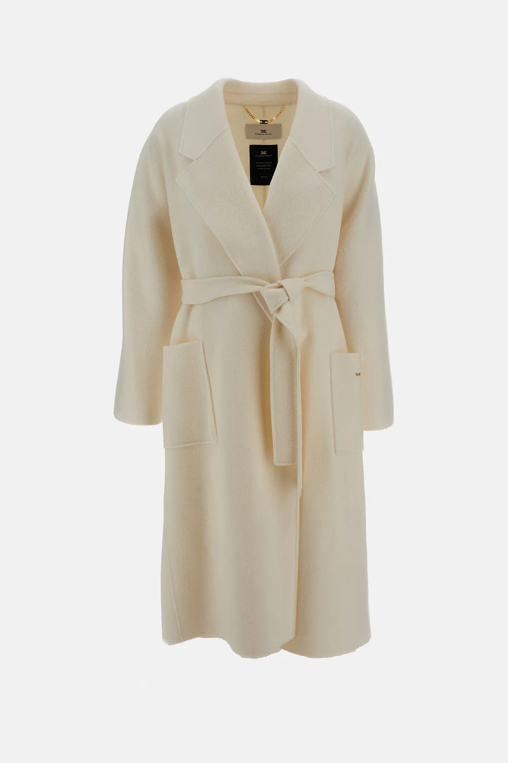 Wool coat double-breasted - 1