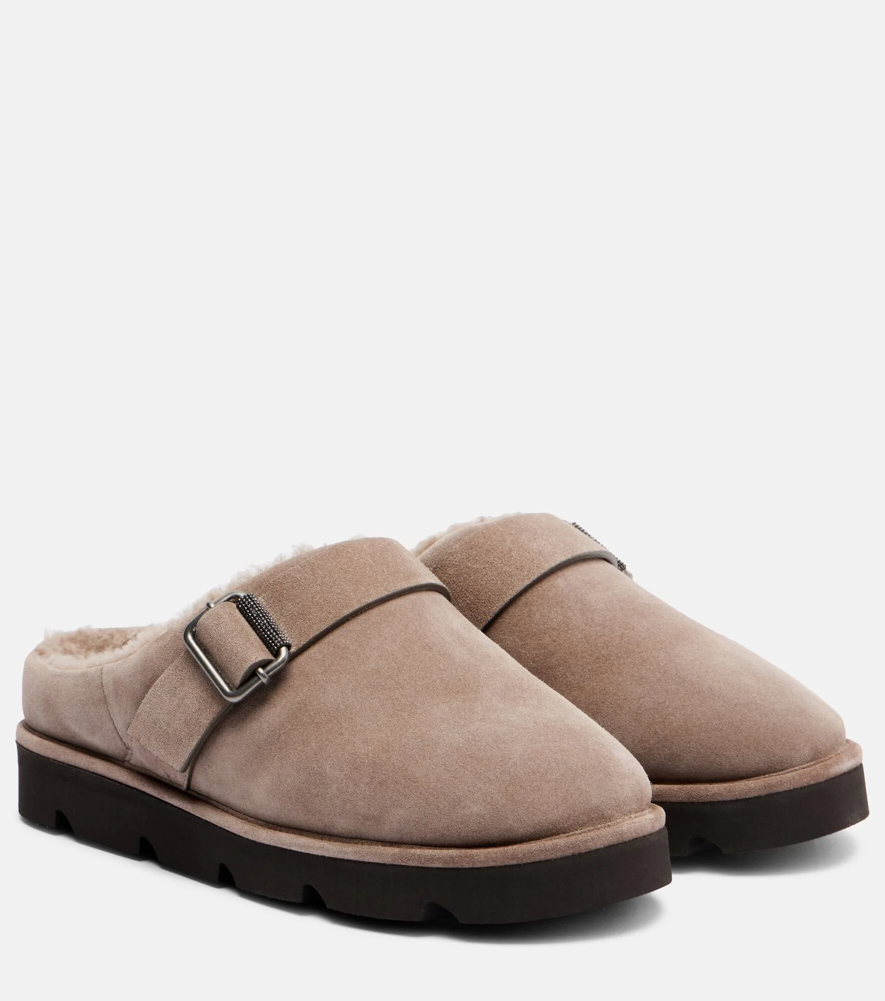 Monili suede slippers - 1