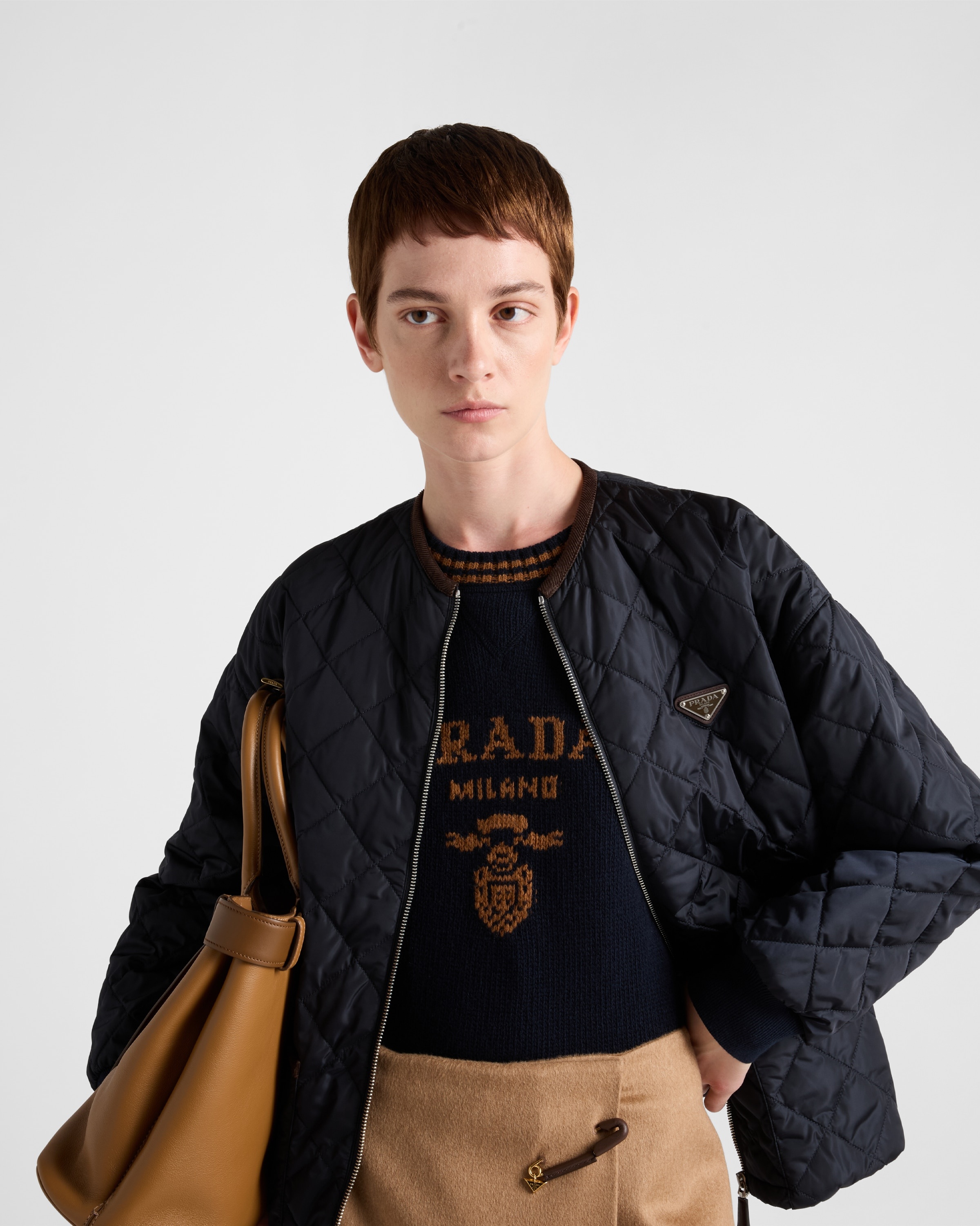 Wool and cashmere crew-neck sweater - 6
