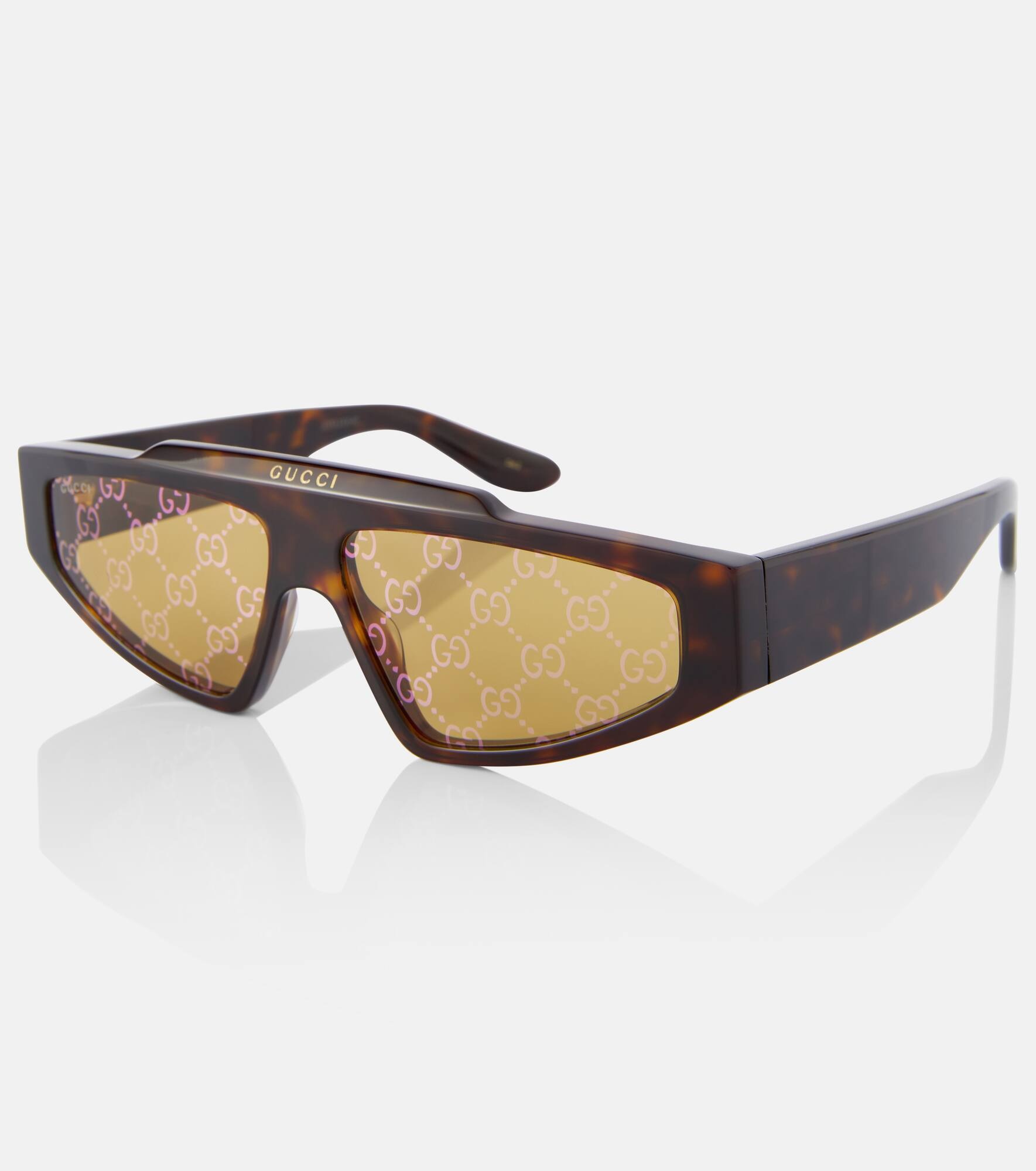 GG flat-top sunglasses - 3