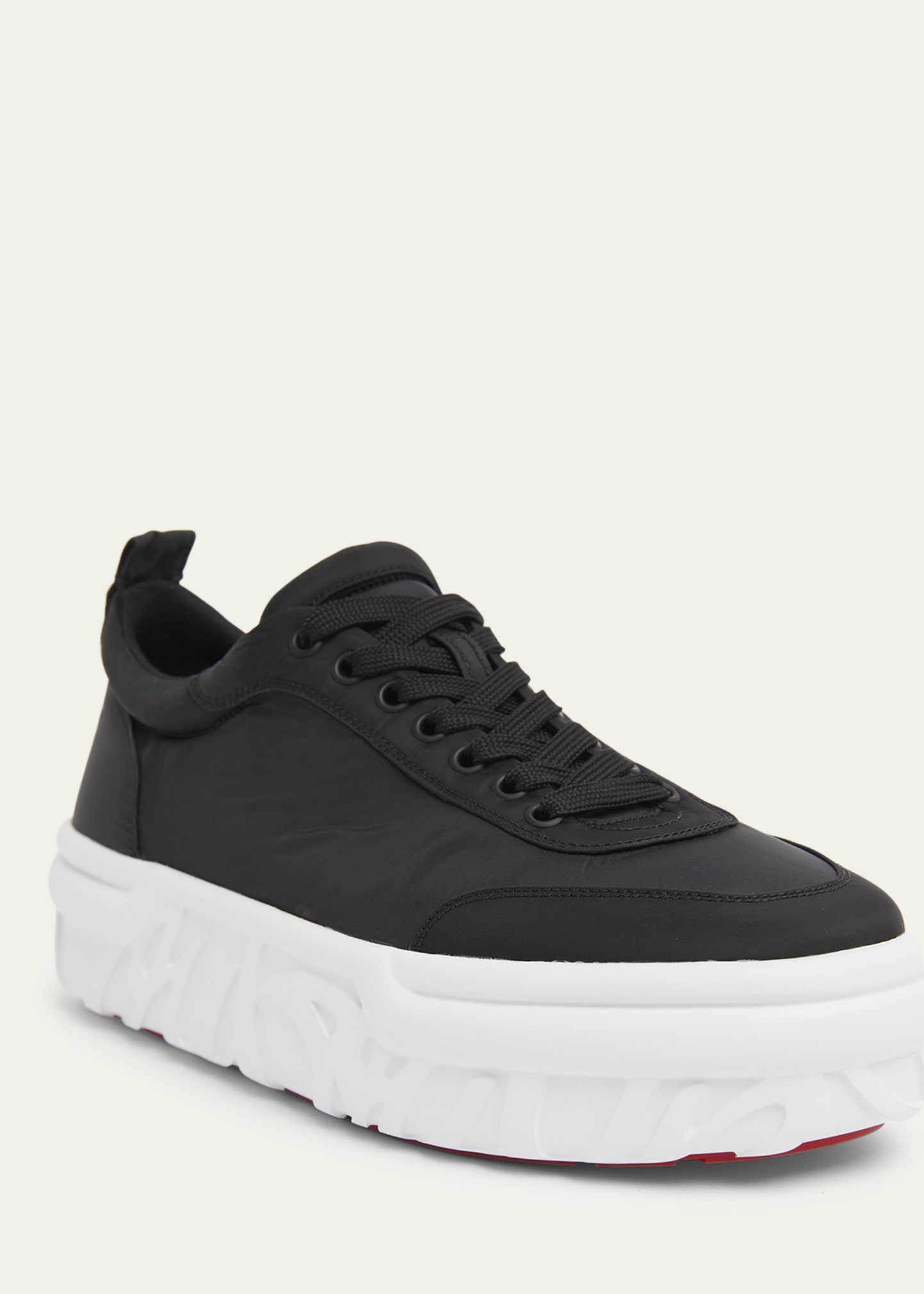 Men's Choukario Nylon Platform Sneakers - 4