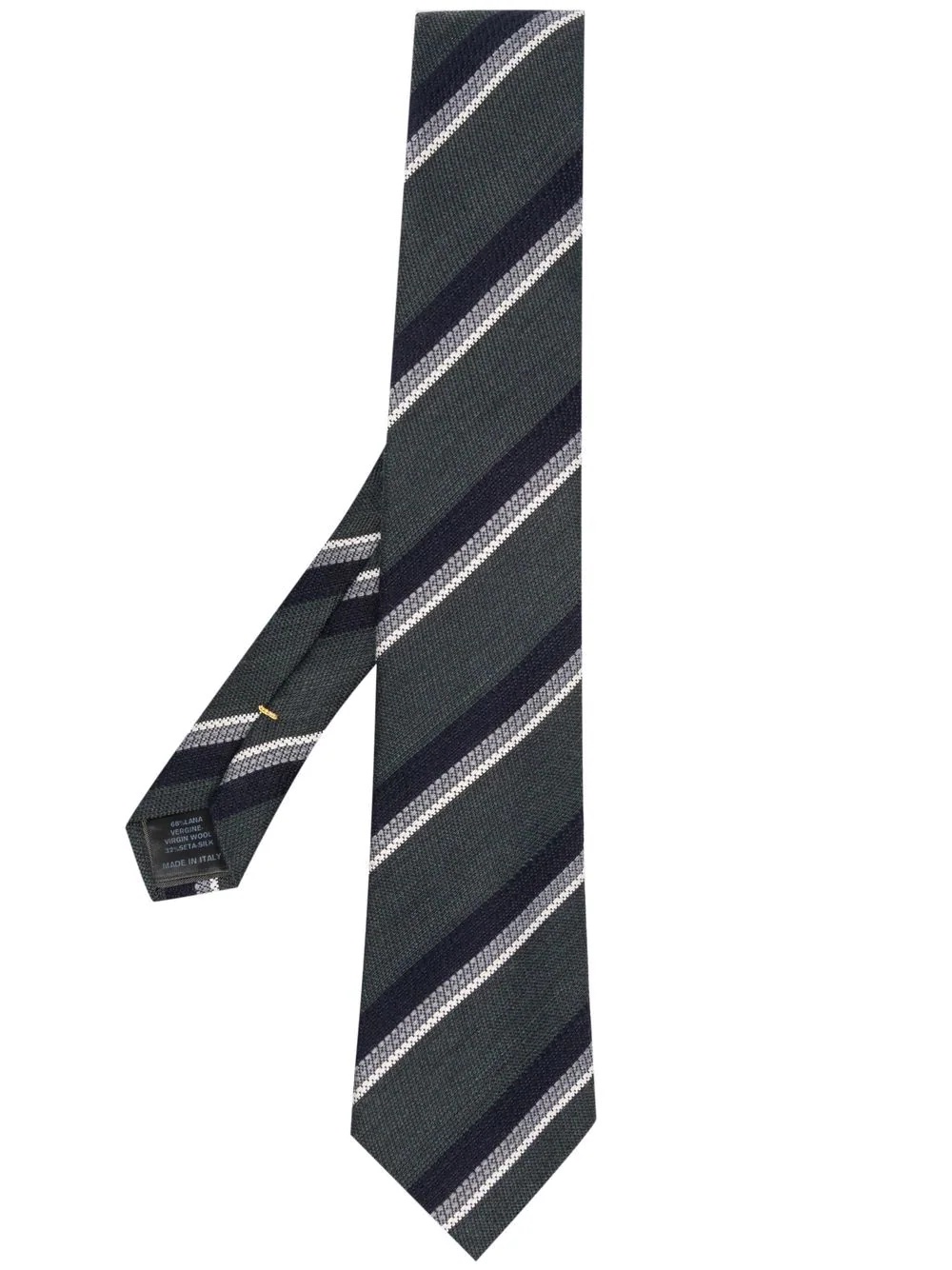 diagonal-stripe tie - 1