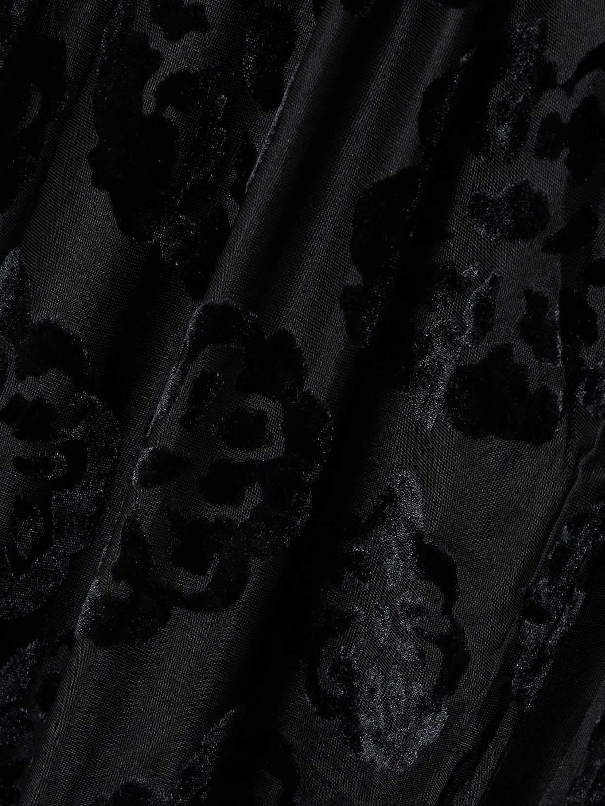 Vittoria Devoré-velvet Halterneck Gown - 4