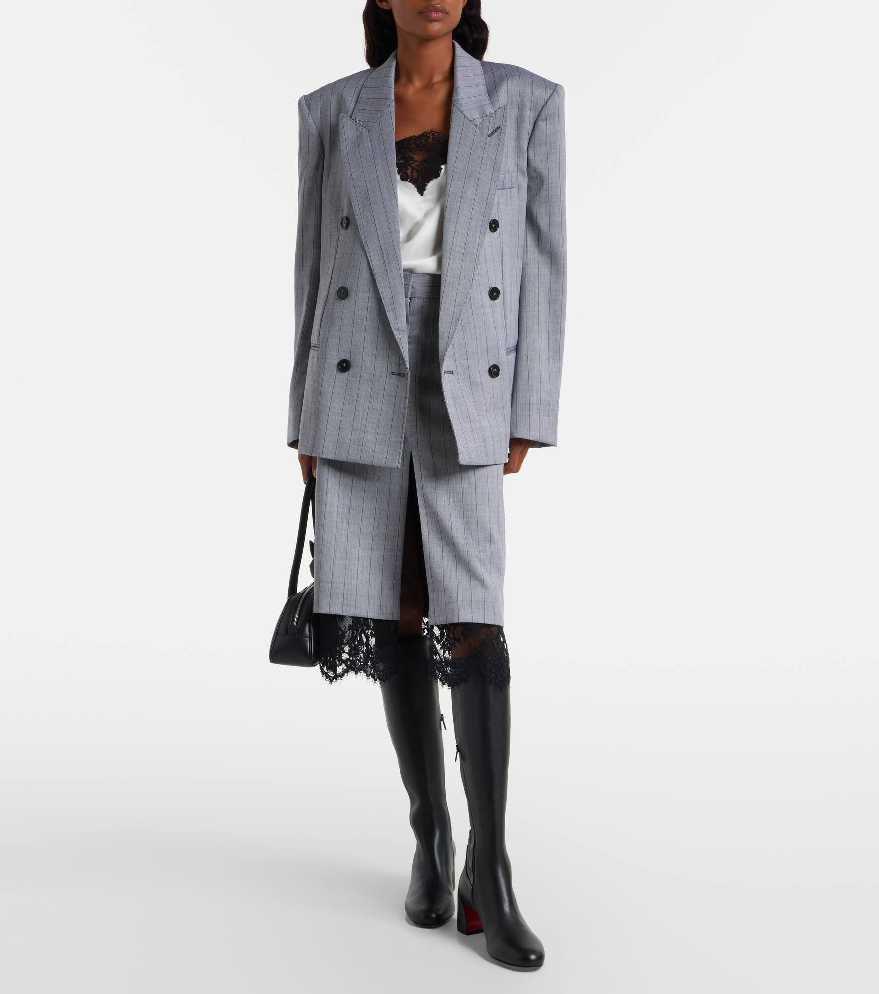 Jane 55 leather knee-high boots - 3