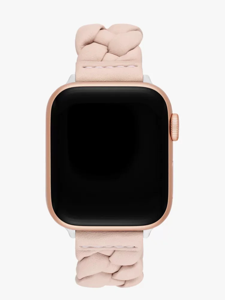 Braided Leather 38-49mm Band For Apple Watch® - 1