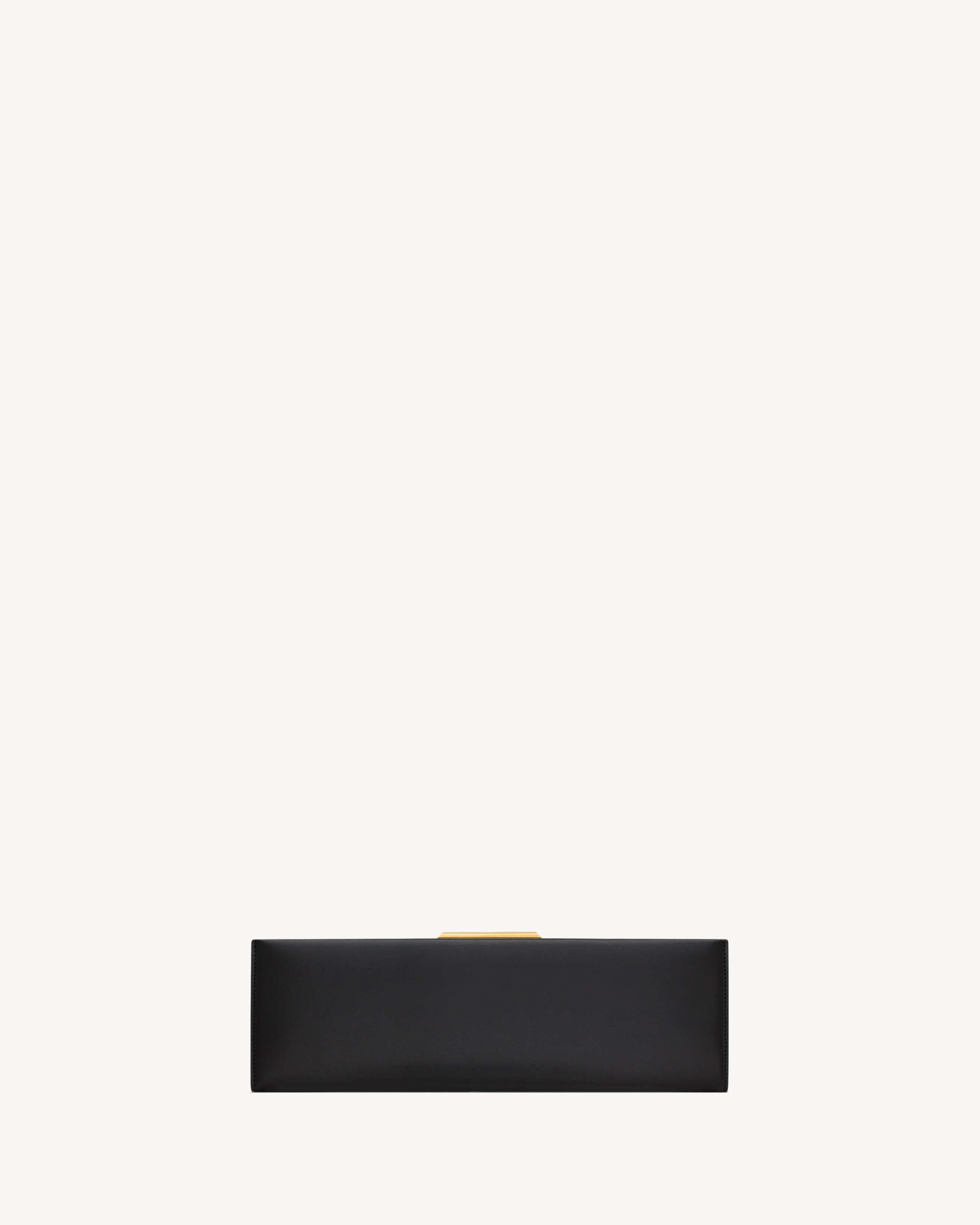 MIDNIGHT LARGE CLUTCH IN SMOOTH LEATHER - 2