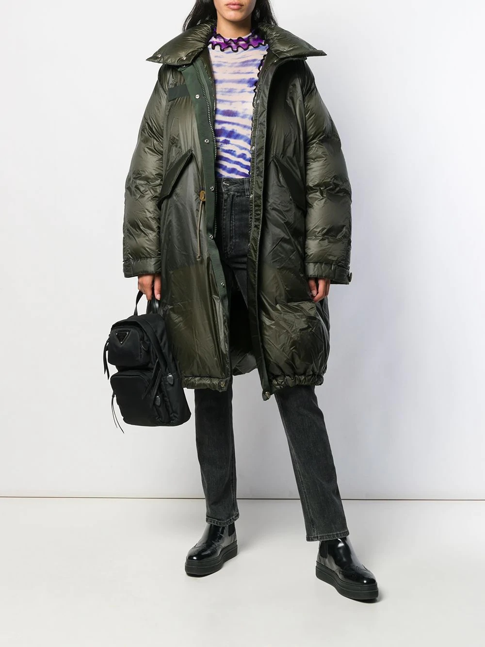 padded parka - 2