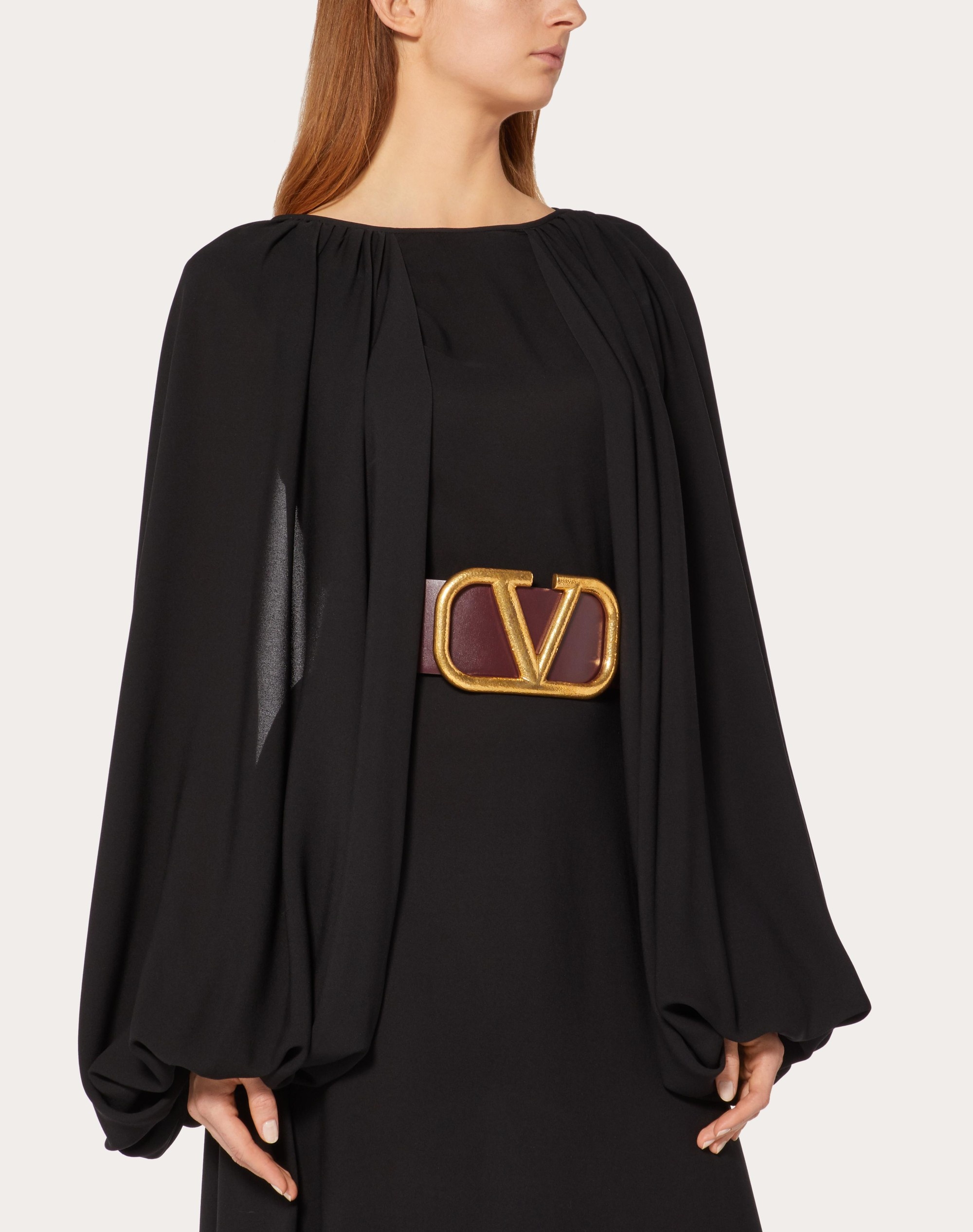 REVERSIBLE VLOGO SIGNATURE BELT IN GRAINY CALFSKIN 70MM - 5
