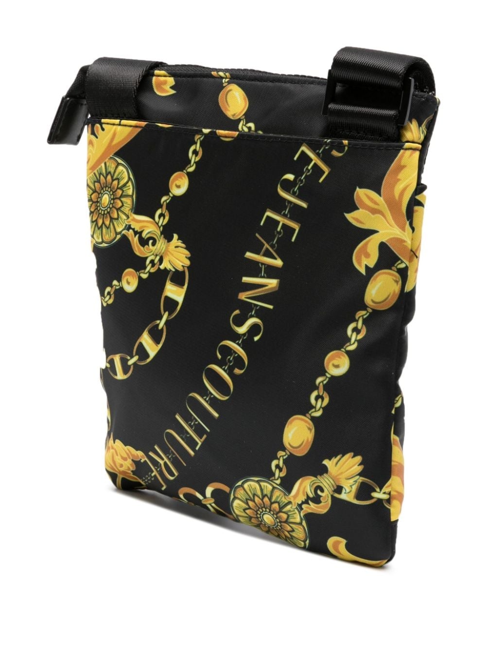Chain Couture-print messenger bag - 3
