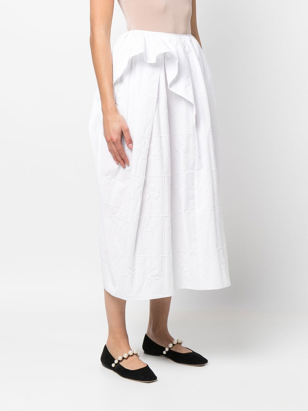 Dalita asymmetric midi skirt - 3