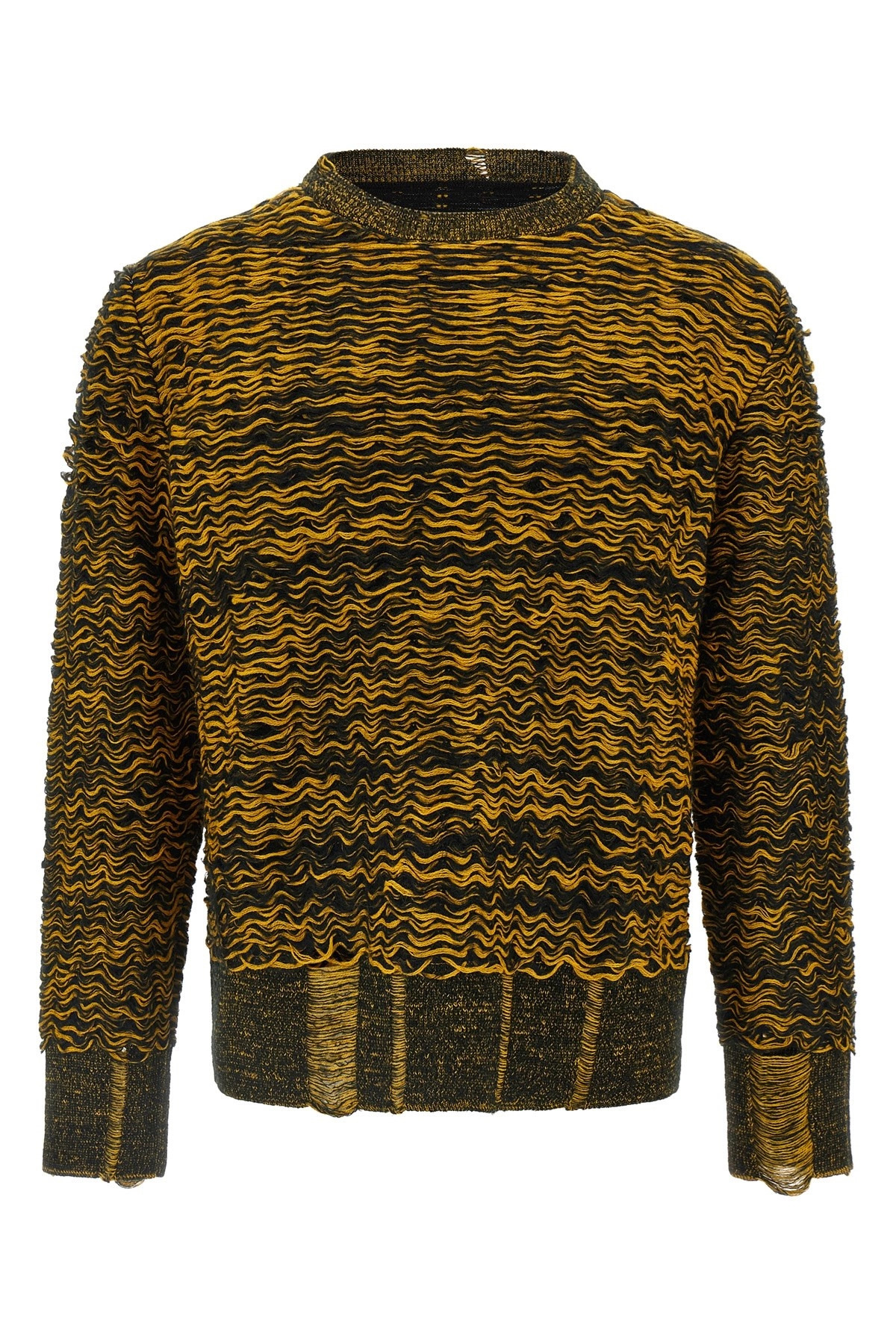 Corrugated texture sweater - 1