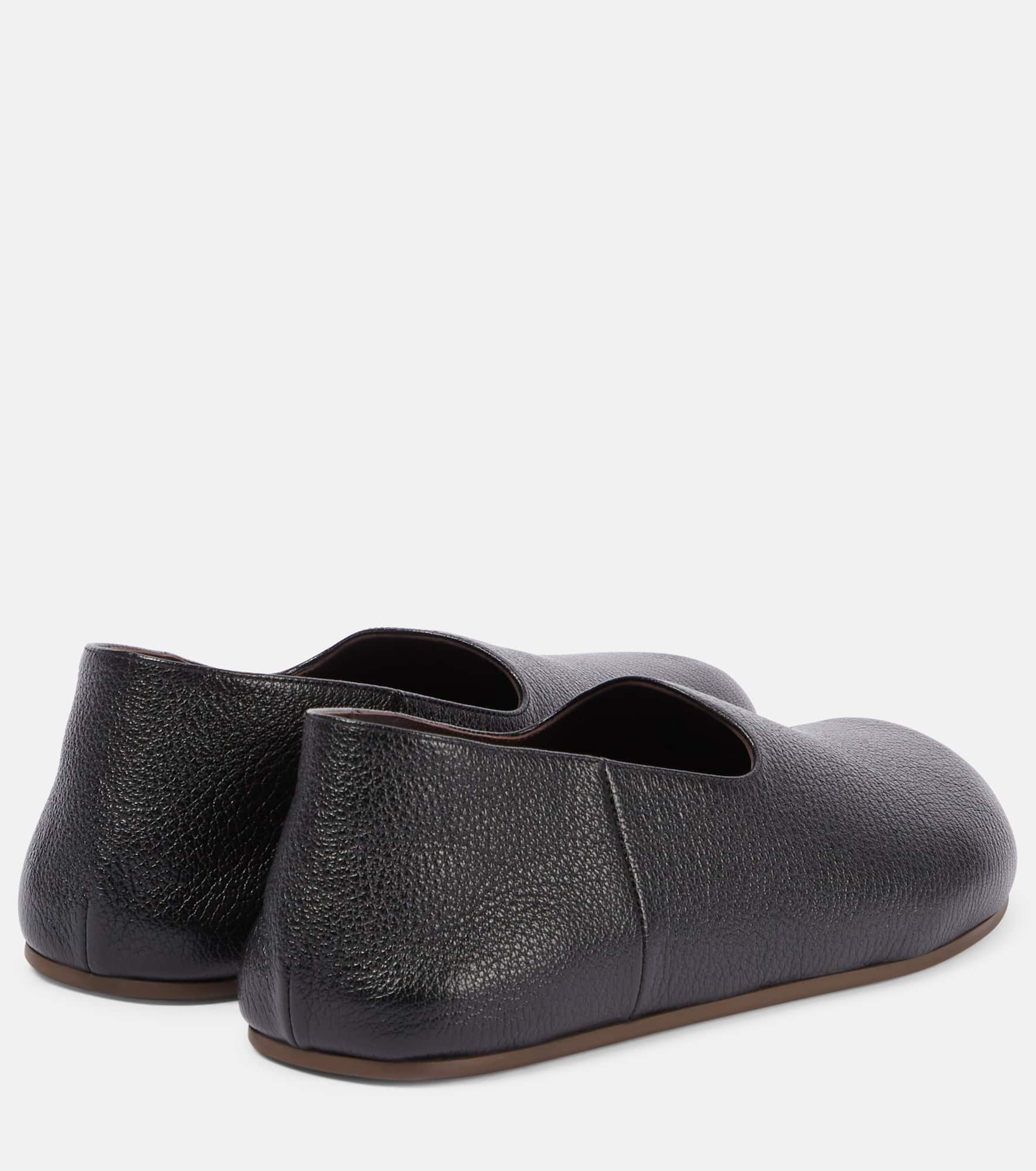 Hugh leather slip-on shoes - 2