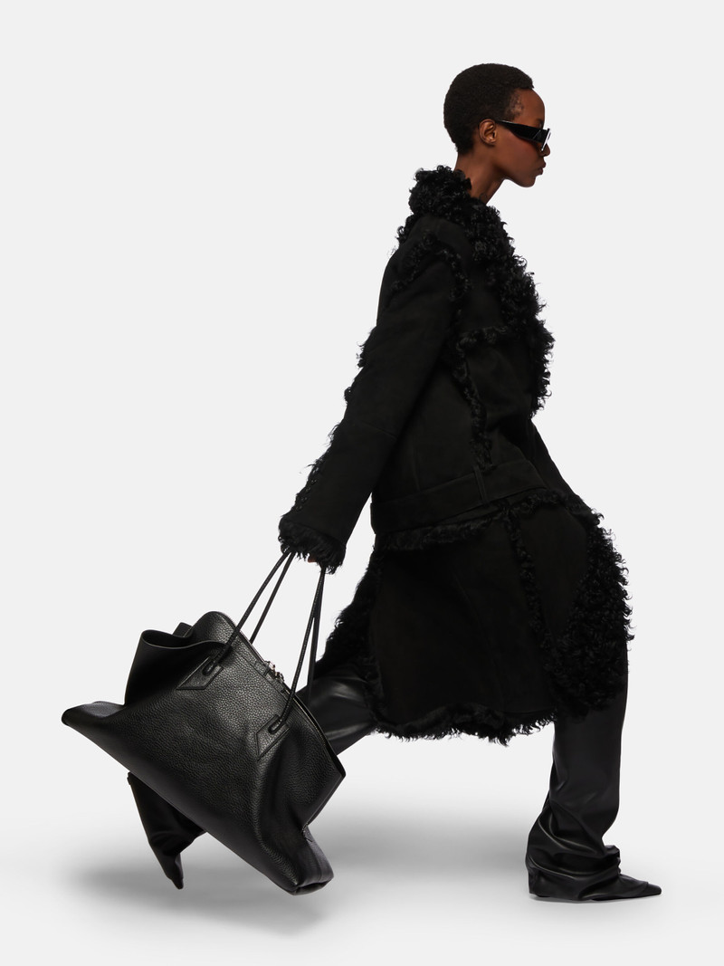 BLACK LONG COAT 6