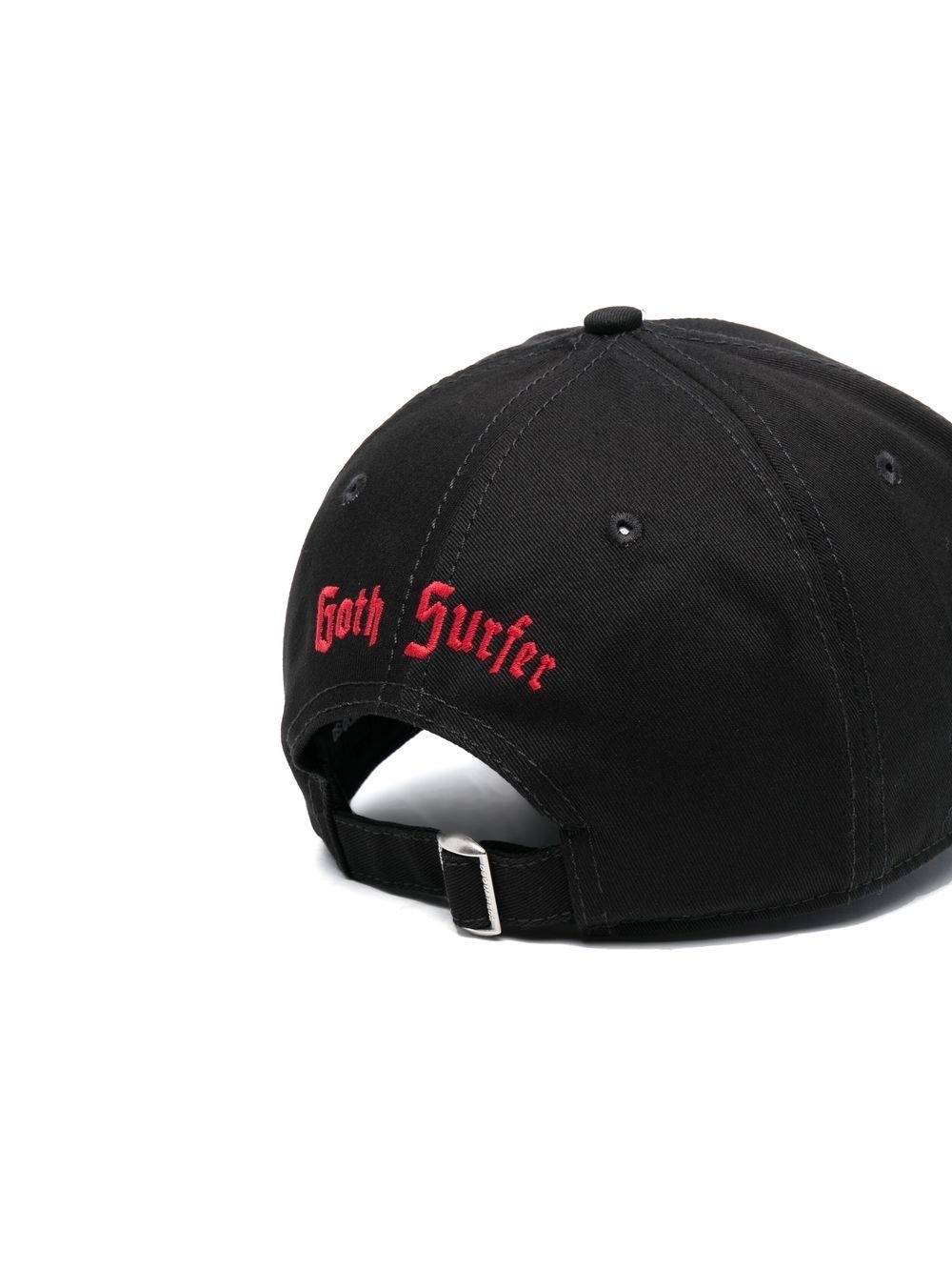 embroidered-logo baseball cap - 2