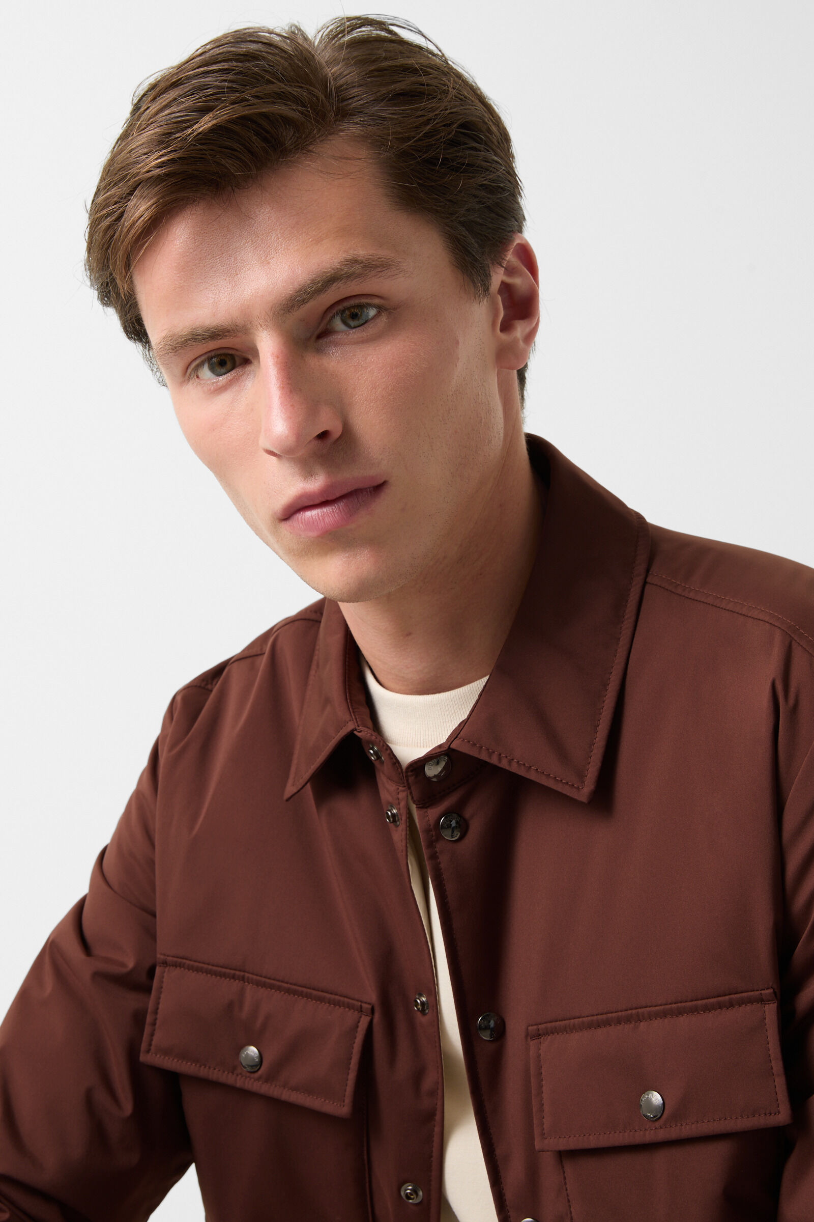 Jacket Olli in Wine red - 5