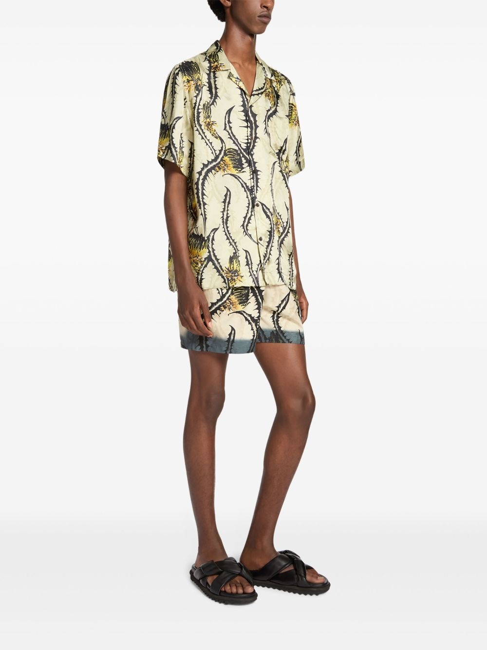 printed swim shorts - 3
