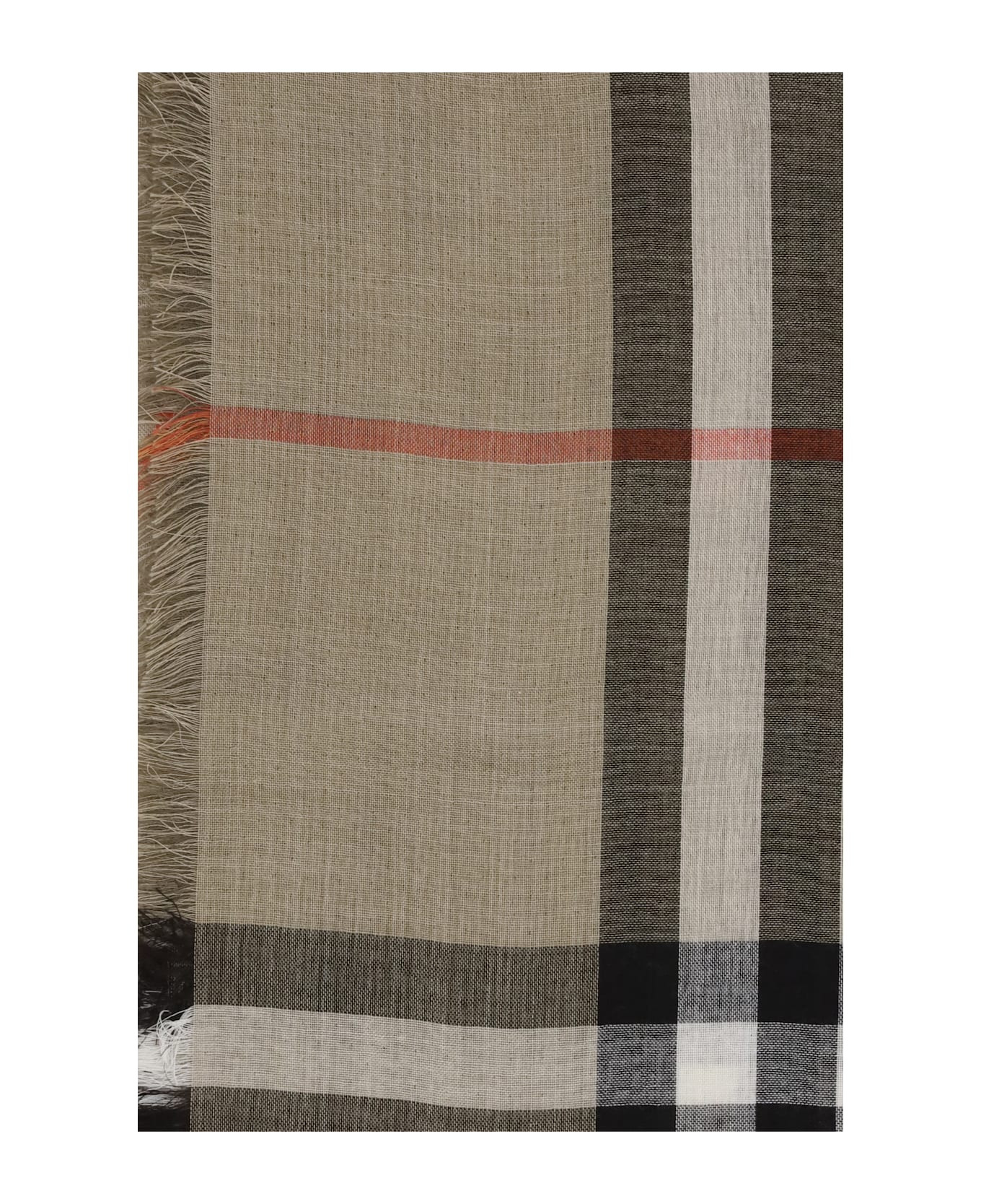 Check Reversible Wool And Silk Scarf - 3