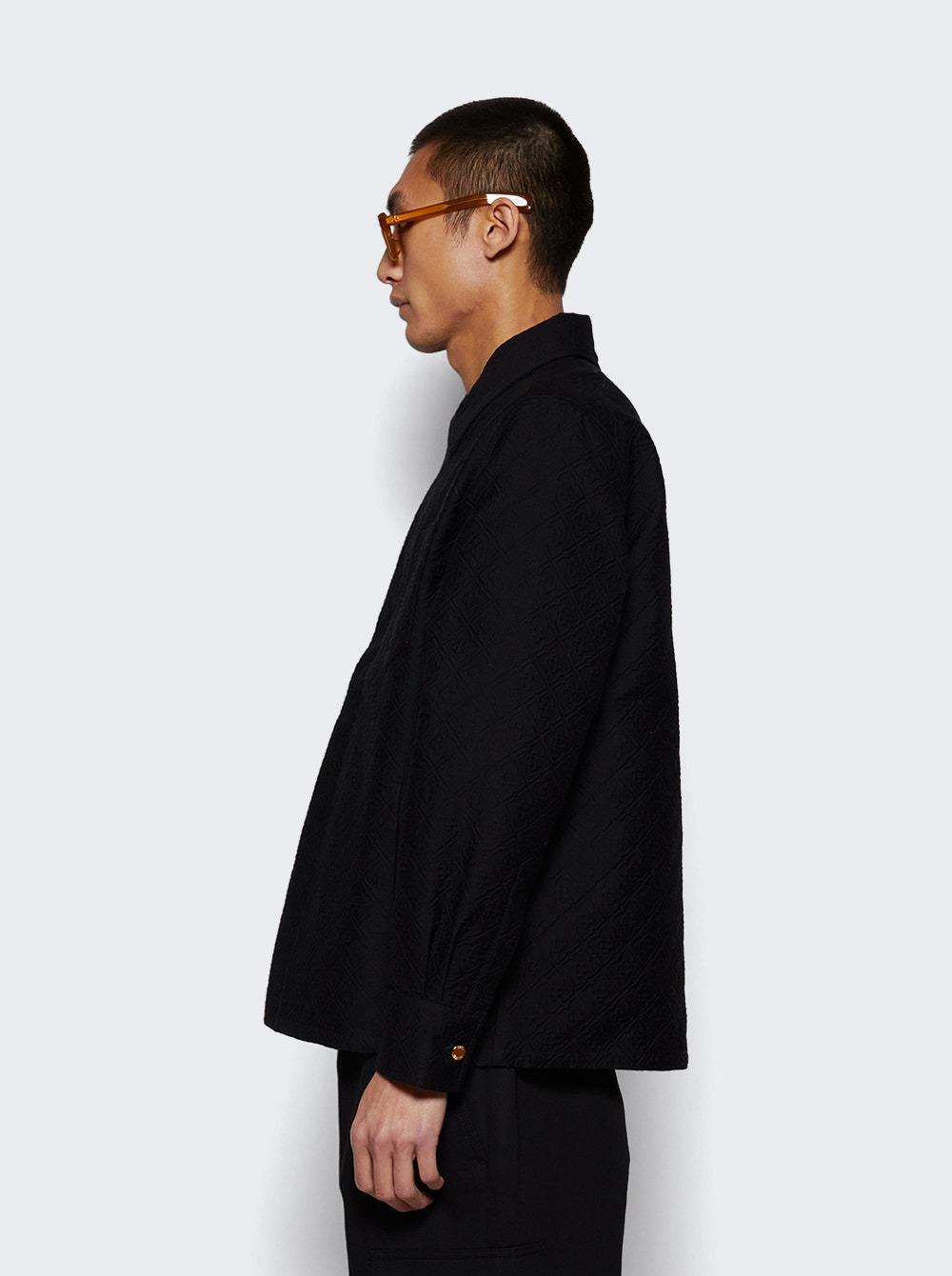 Jacquard Shacket Black - 4