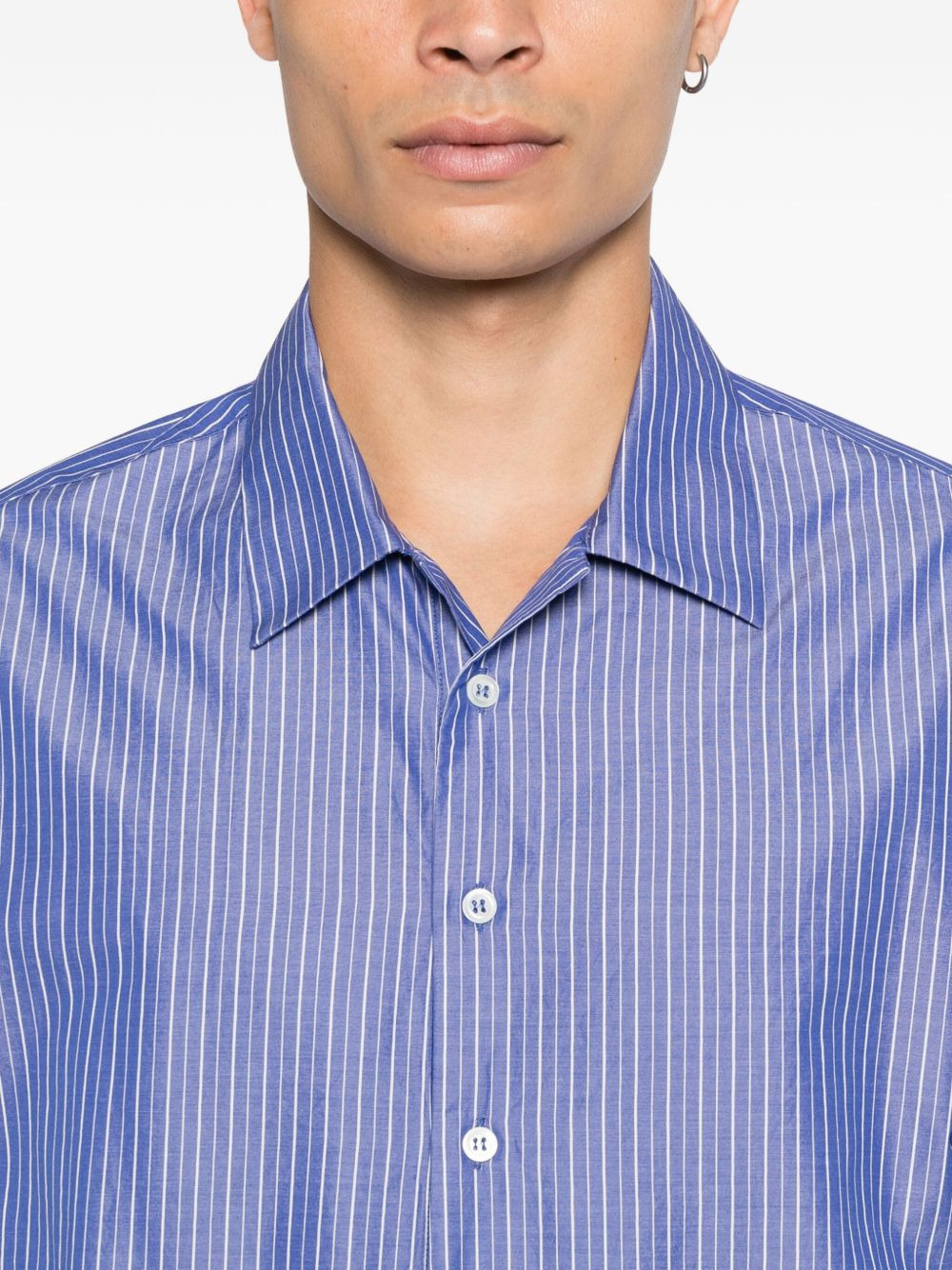 striped long-sleeve shirt - 5
