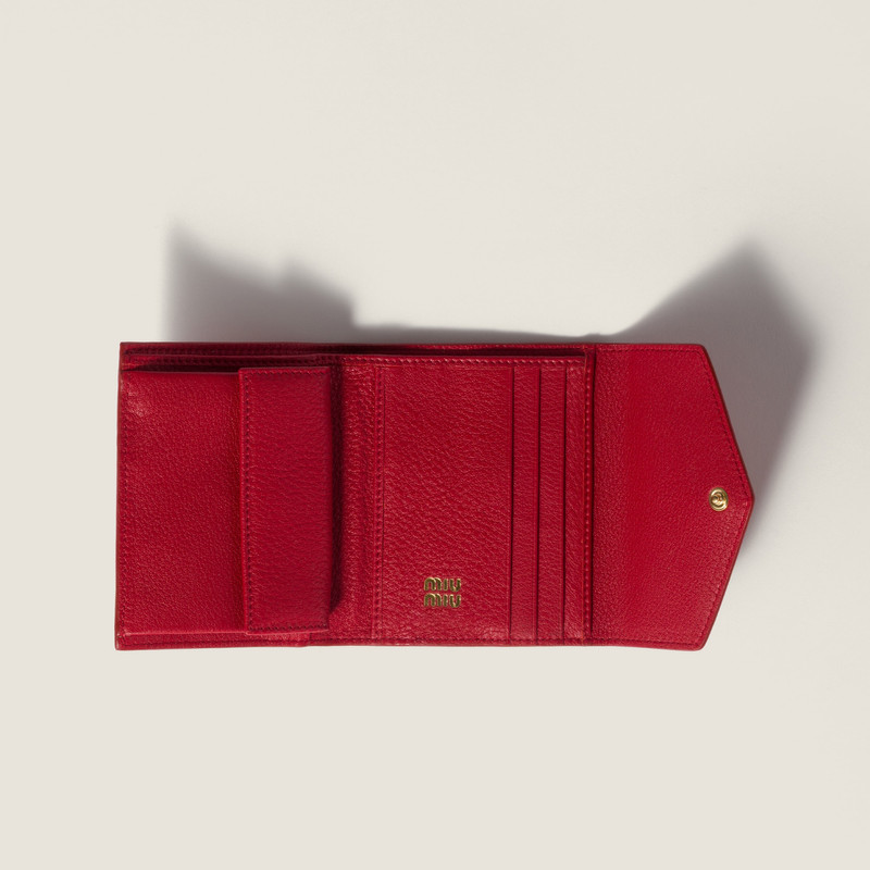 Miu Miu Small leather wallet outlook