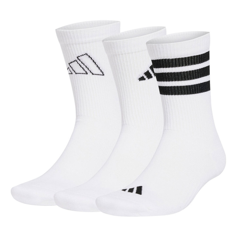 adidas Logo 3 Pack Socks 'White' JI6316 1
