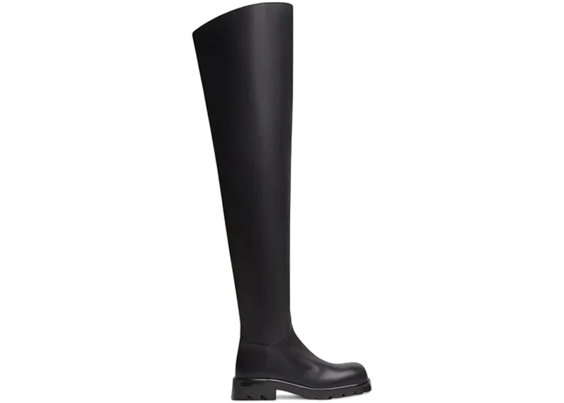 Bottega Veneta Strut Thigh High Boots Black (Women's) 1
