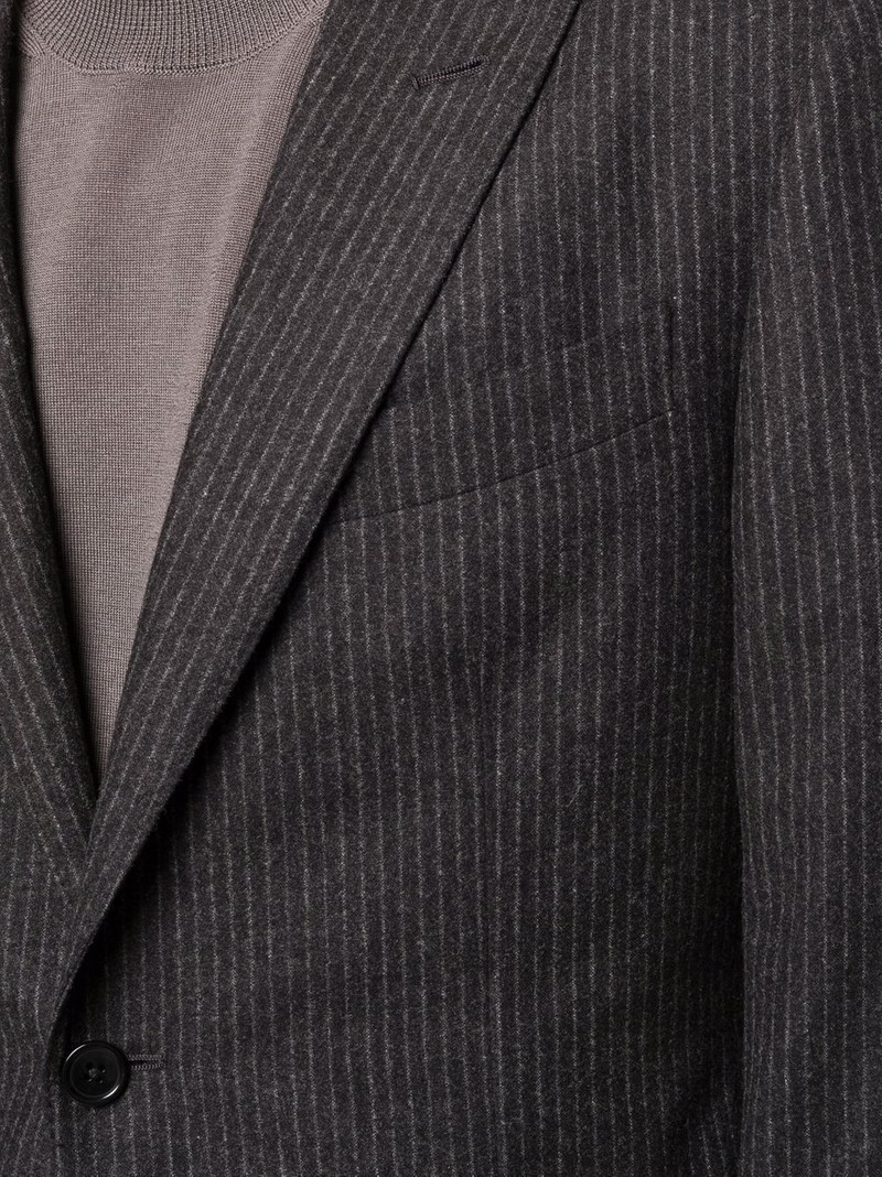 pinstriped two-piece suit 6