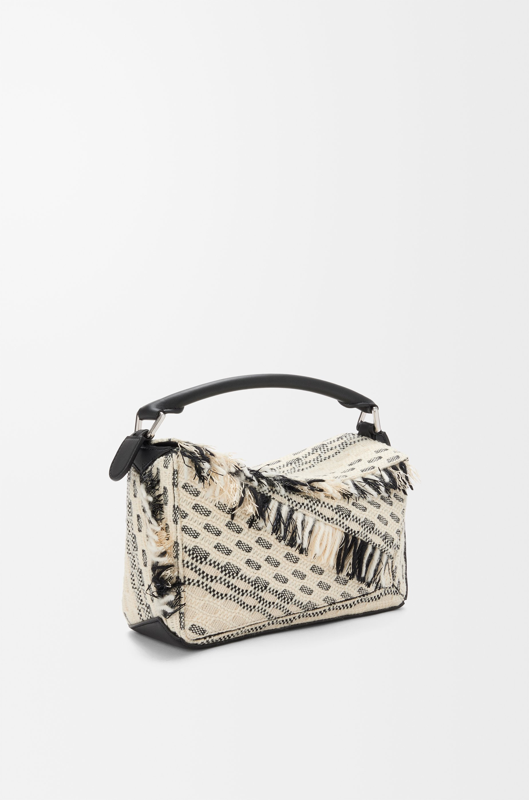 Small Puzzle bag in woven textile - 4