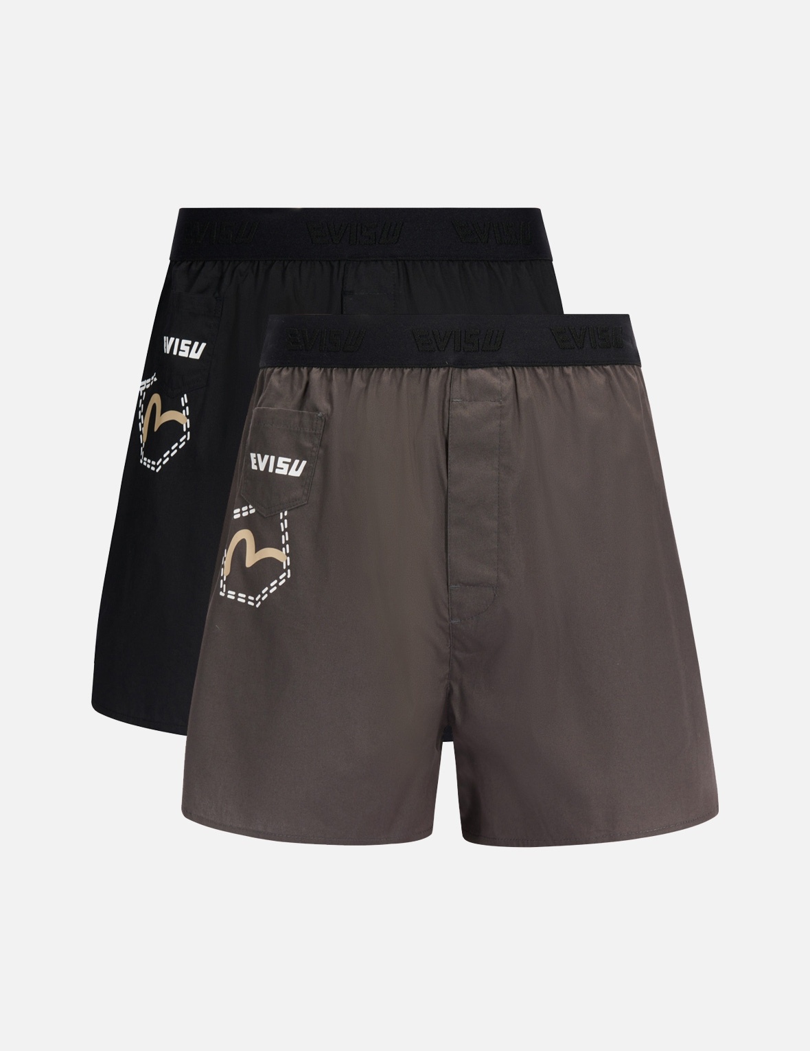 TWO-PACK POCKET AND GODHEAD PRINT BOXER SHORTS - 1