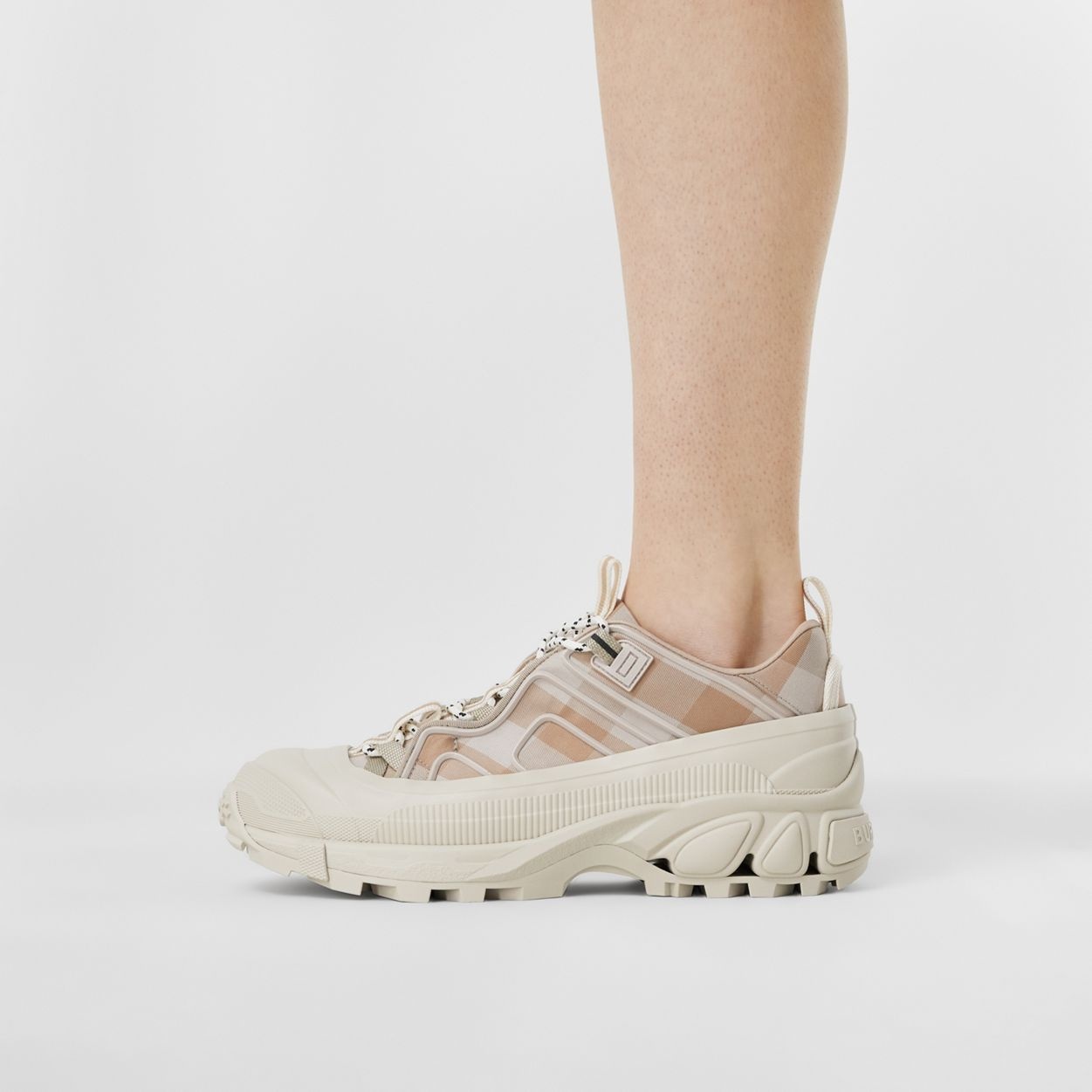 Check Cotton Arthur Sneakers - 3