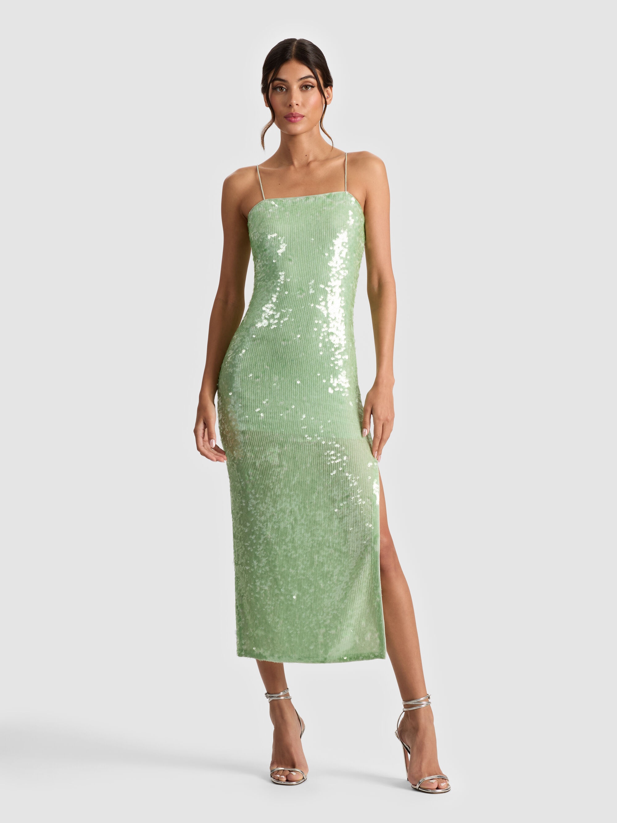 FIFI SEQUIN MIDI DRESS - 2