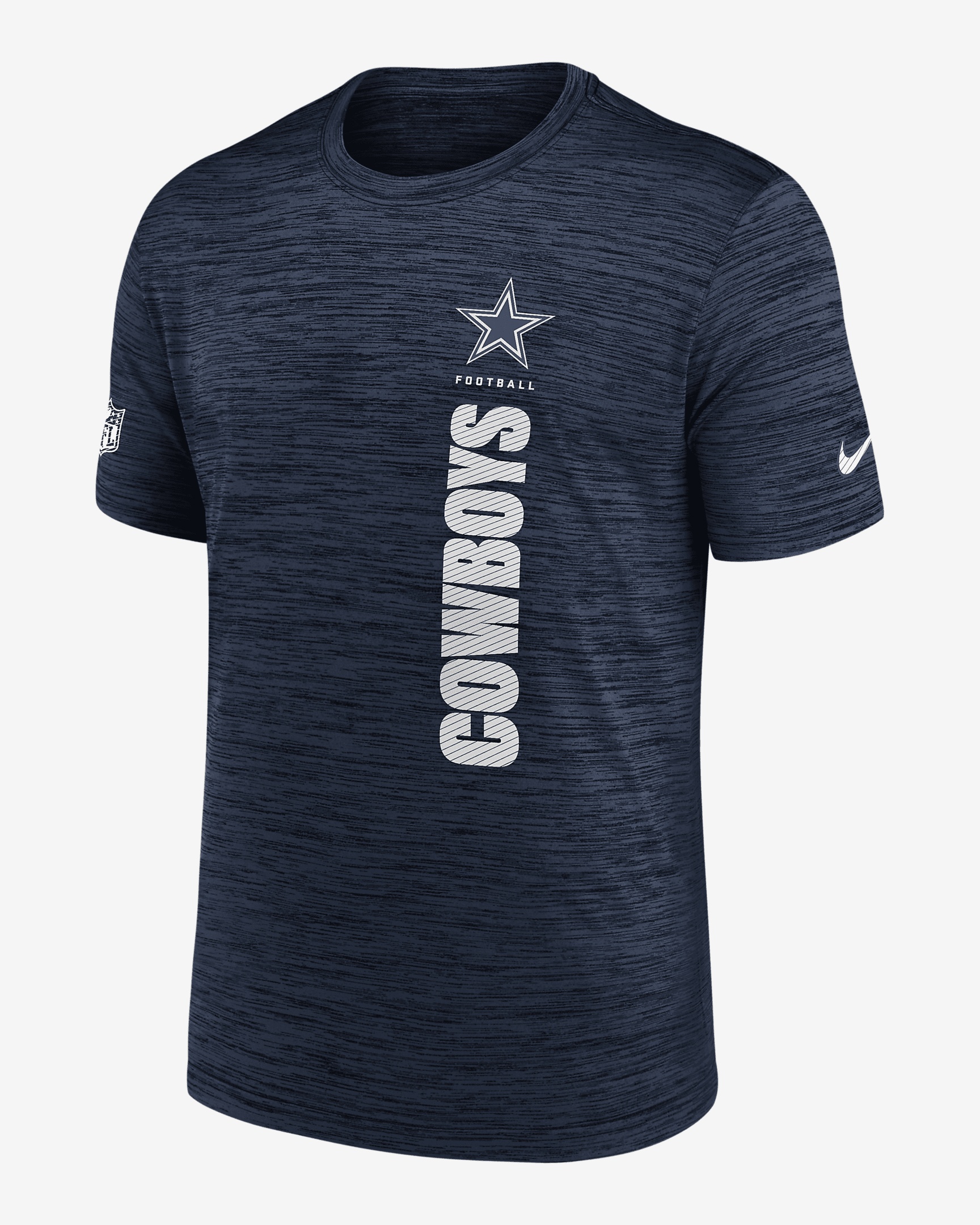 Dallas Cowboys Sideline Velocity Nike Men's Dri-FIT NFL T-Shirt - 1