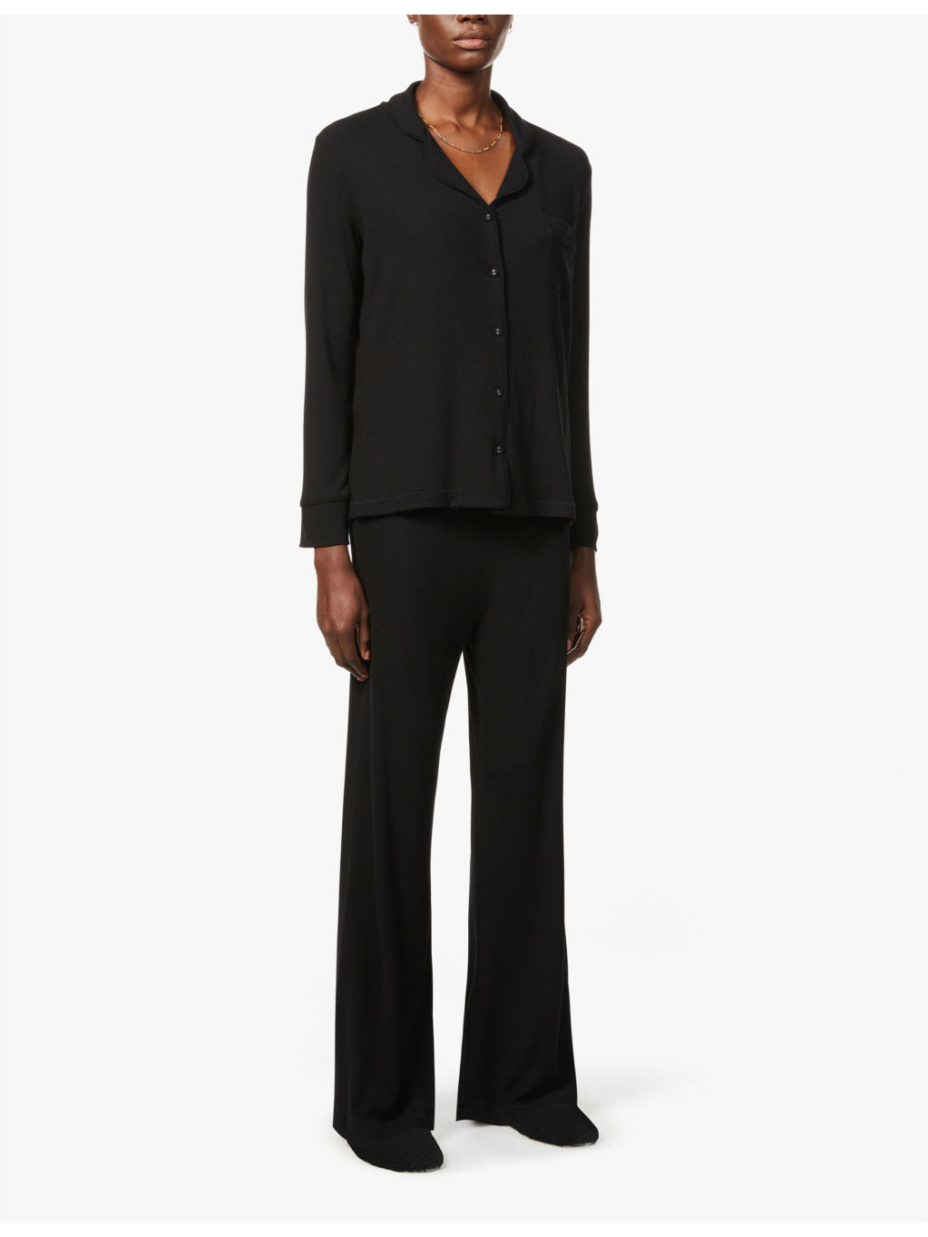 Soft Lounge stretch-jersey pyjama set - 3