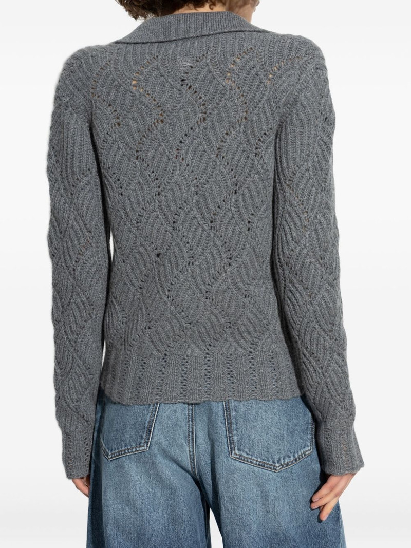 cable-knit cashmere sweater 3