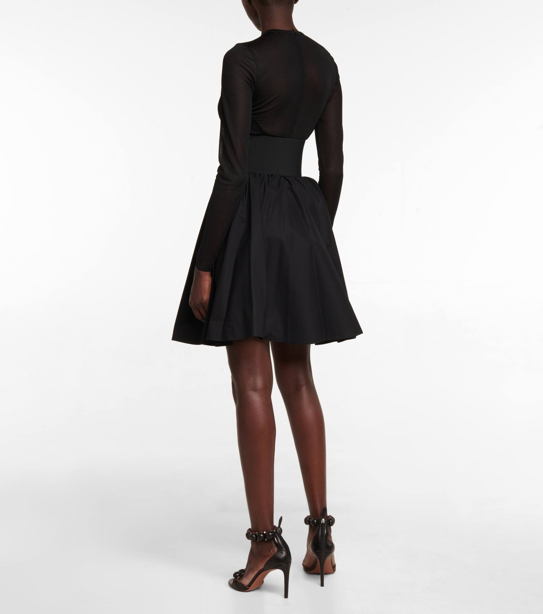 Belted cotton skirt - 3