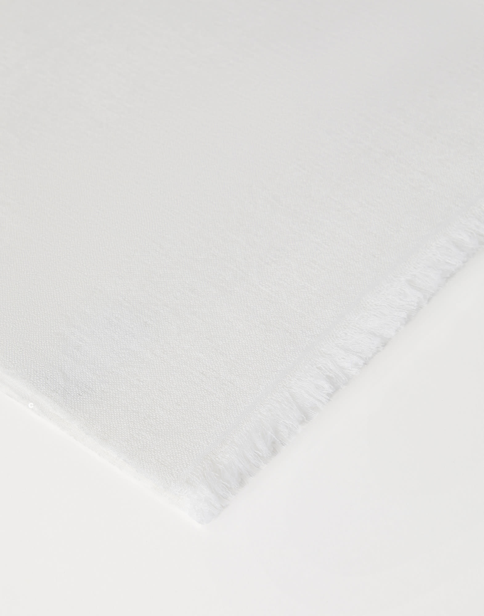 Lightweight cashmere and silk Diamond yarn knit scarf - 2