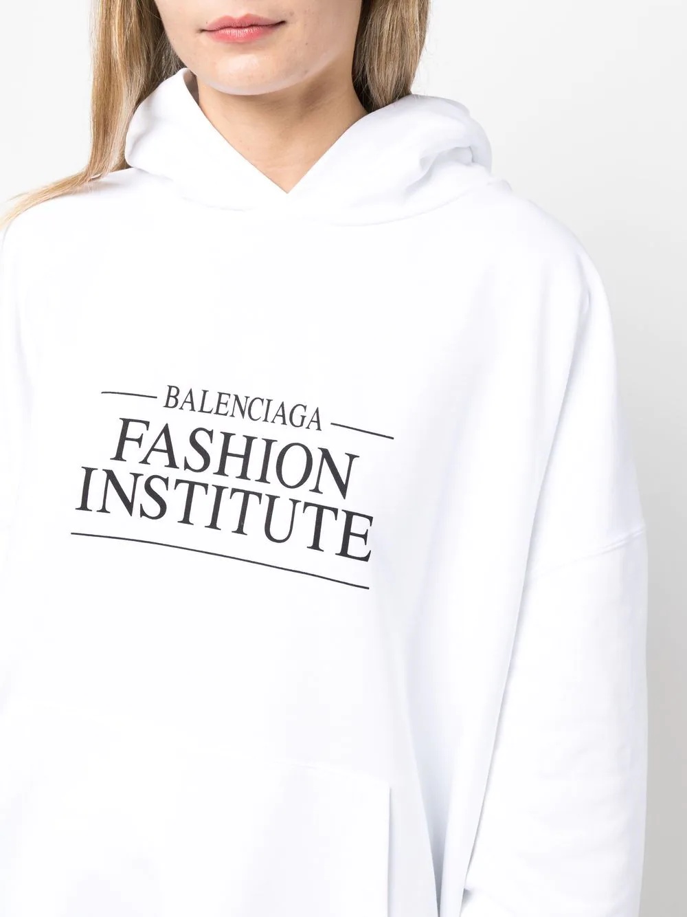 slogan-print hoodie - 5