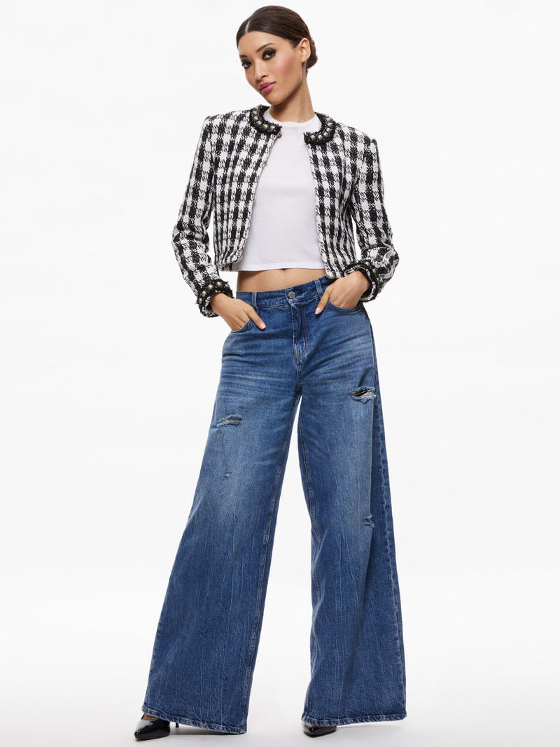 DEON TWO-FER TWEED JACKET 6