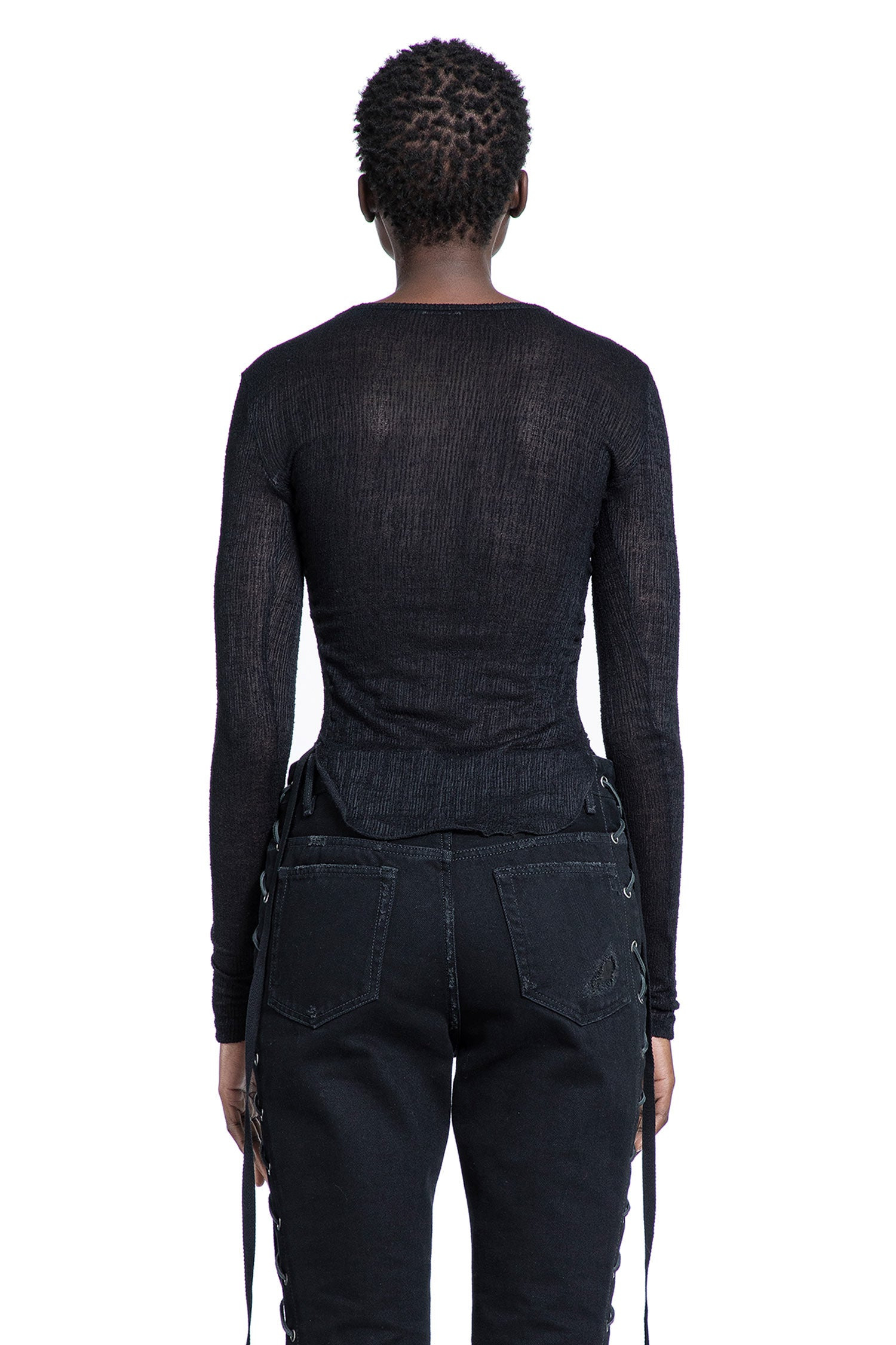 Oke Long Sleeve Crop Top - 3