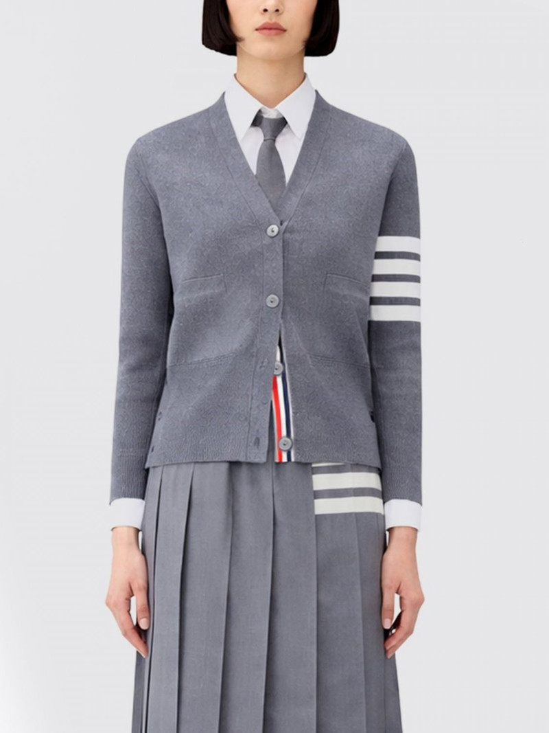 THOM BROWNE Wool Cardigan 1