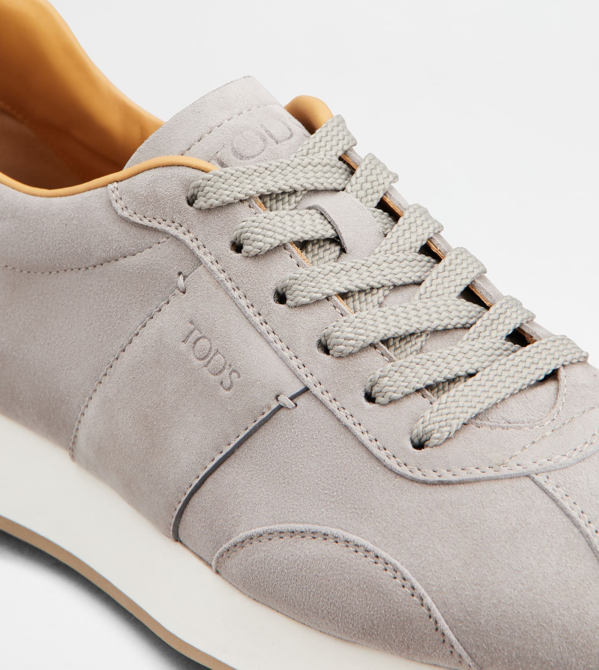 T VINTAGE SNEAKERS IN SUEDE - GREY - 5