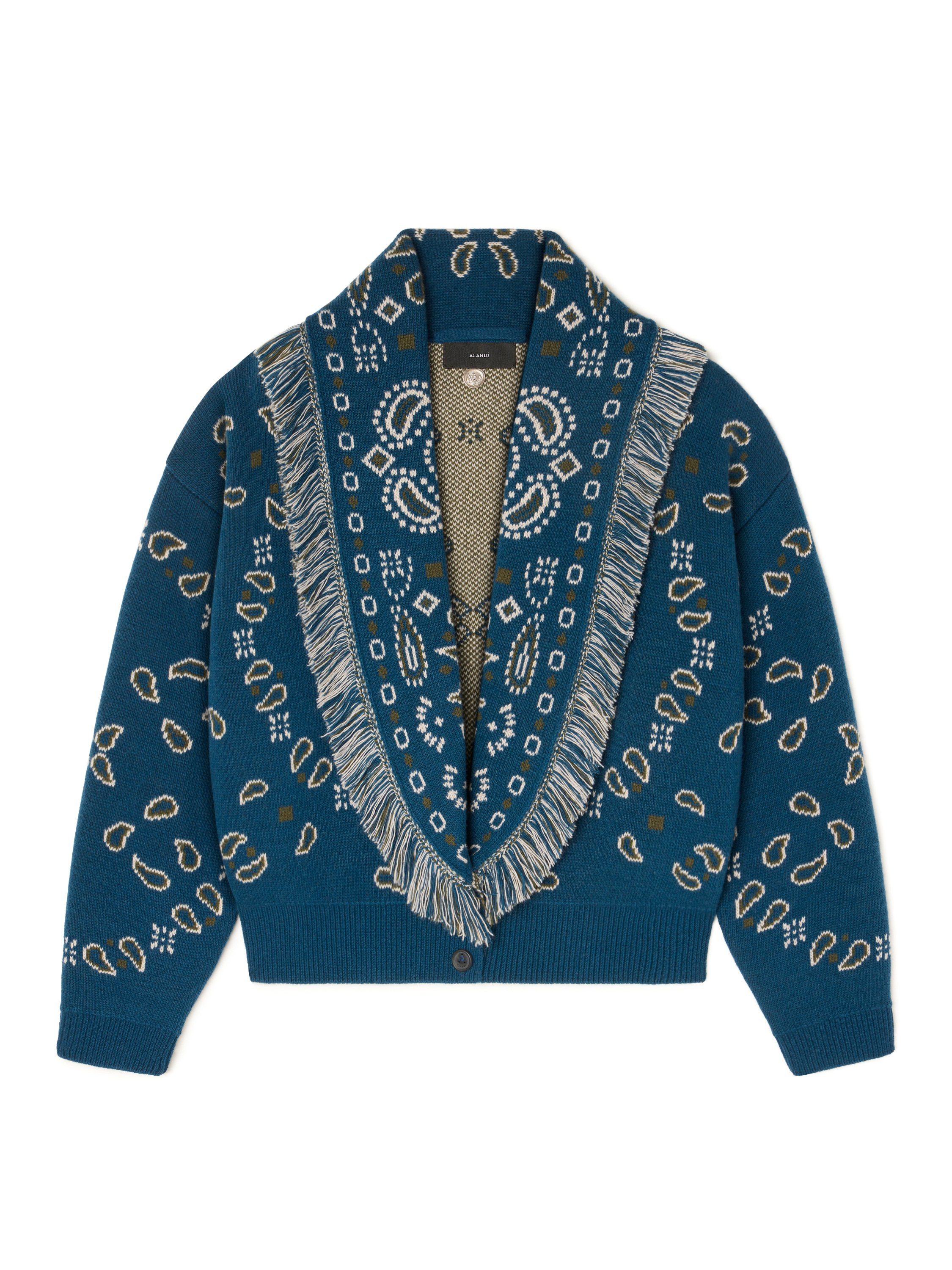 Bandana Jacquard Cardi-Bomber - 2