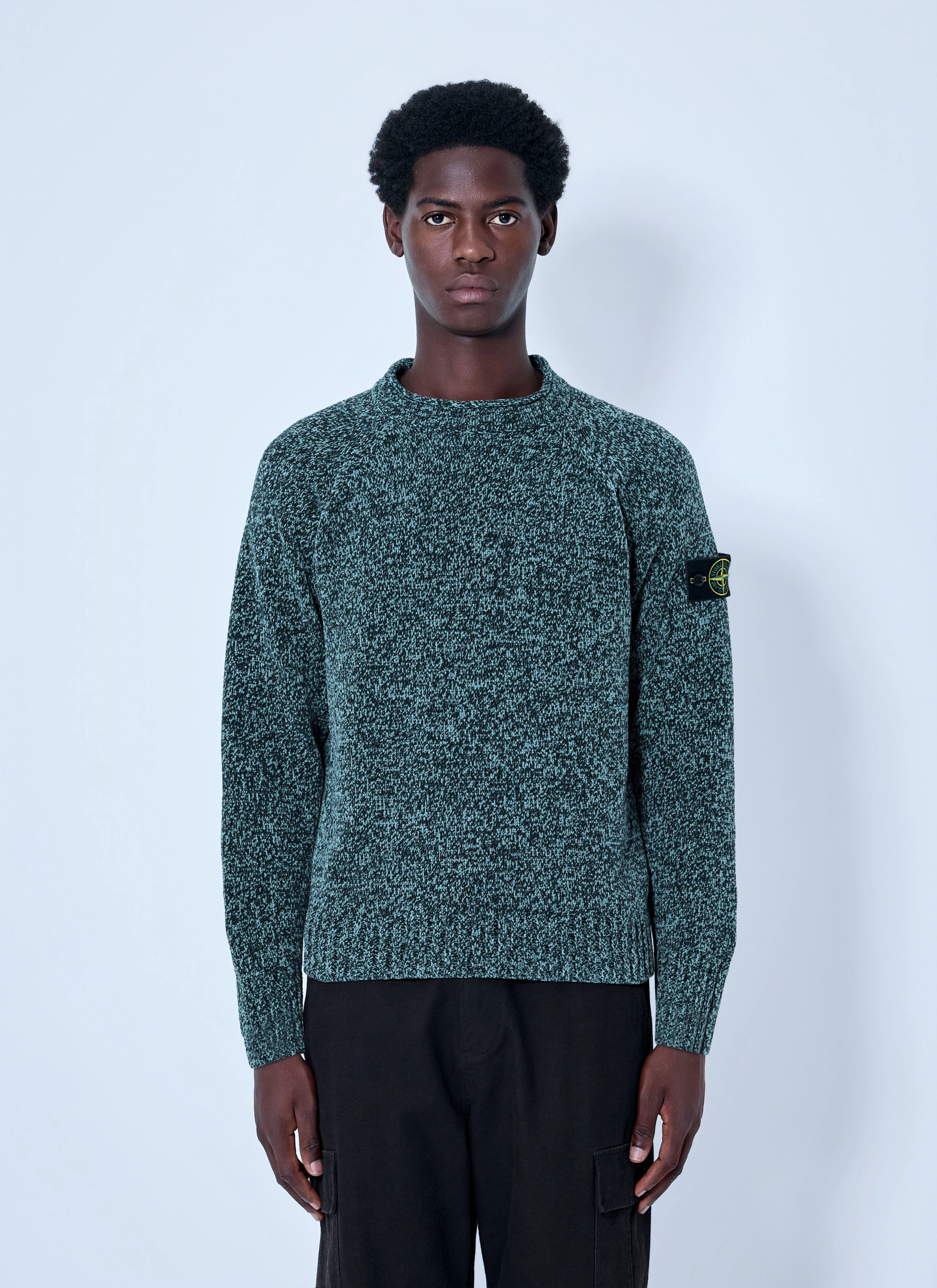 Knitted Crewneck Sweater - 1