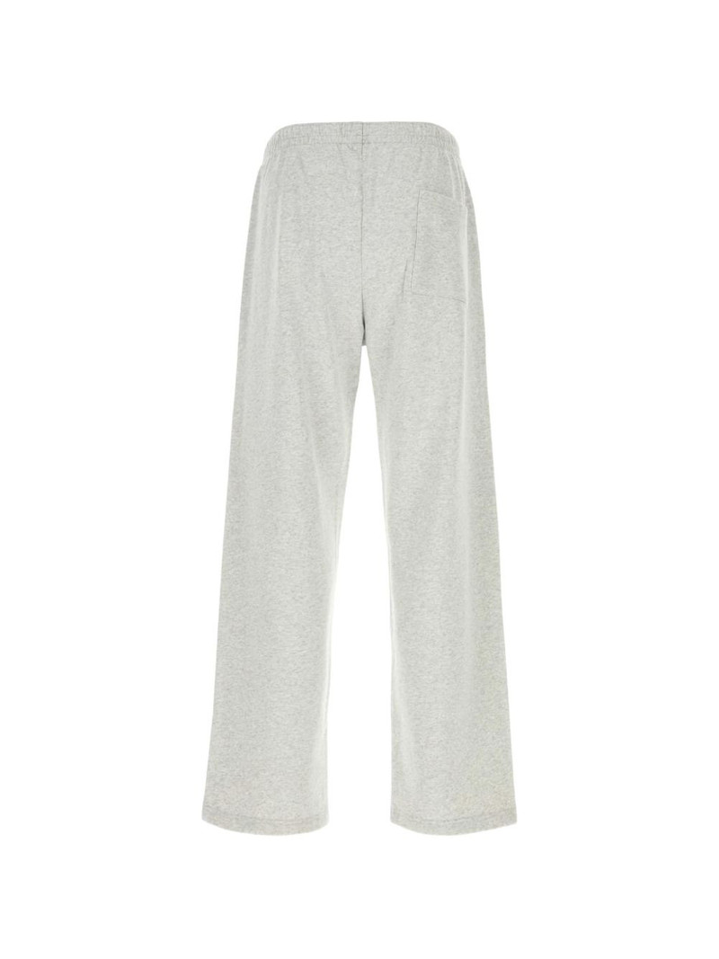 Sporty & Rich light grey cotton track pants outlook